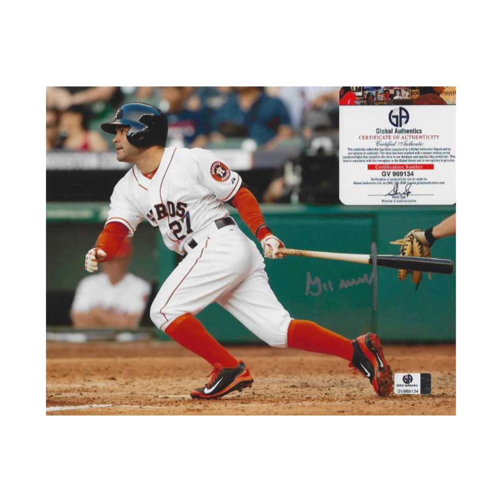Other Jose Altuve Houston Astros Signed 8x10 Photo coa W/Frame Size ONE SIZE - 3 Thumbnail