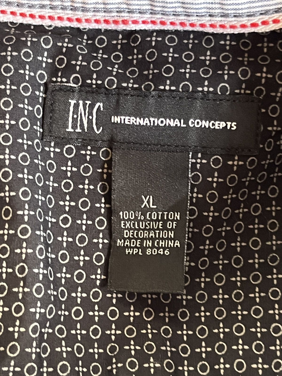 I.N.C INC button down shirt Size US XL / EU 56 / 4 - 2 Thumbnail