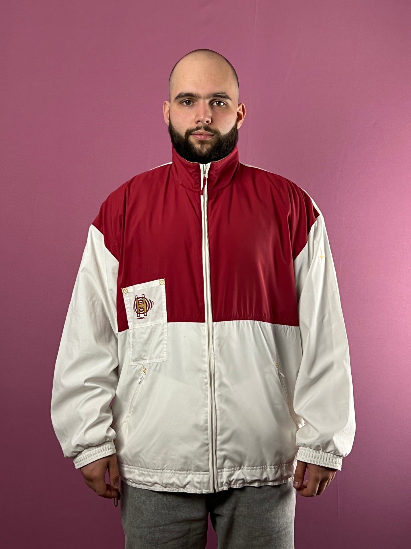 Other Head Vintage Men's Windbreaker Jacket - XL Size US XL / EU 56 / 4 - 2 Thumbnail