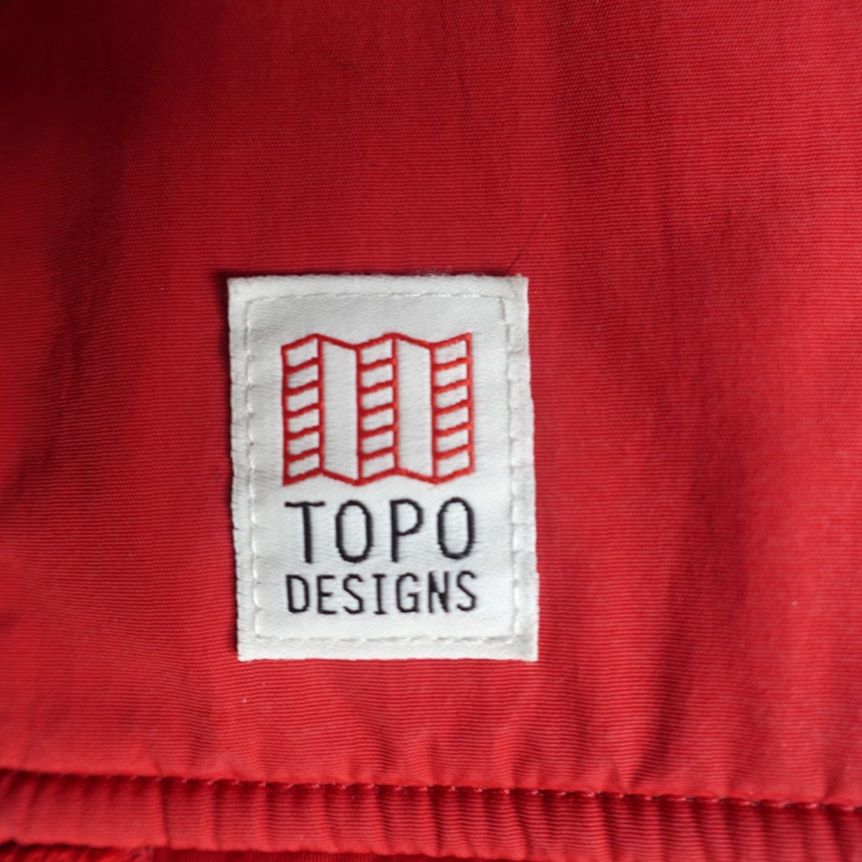 Topo Designs Topo Designs Jacket Hooded Red Medium Full Zip Fleece Size US M / EU 48-50 / 2 - 2 Thumbnail
