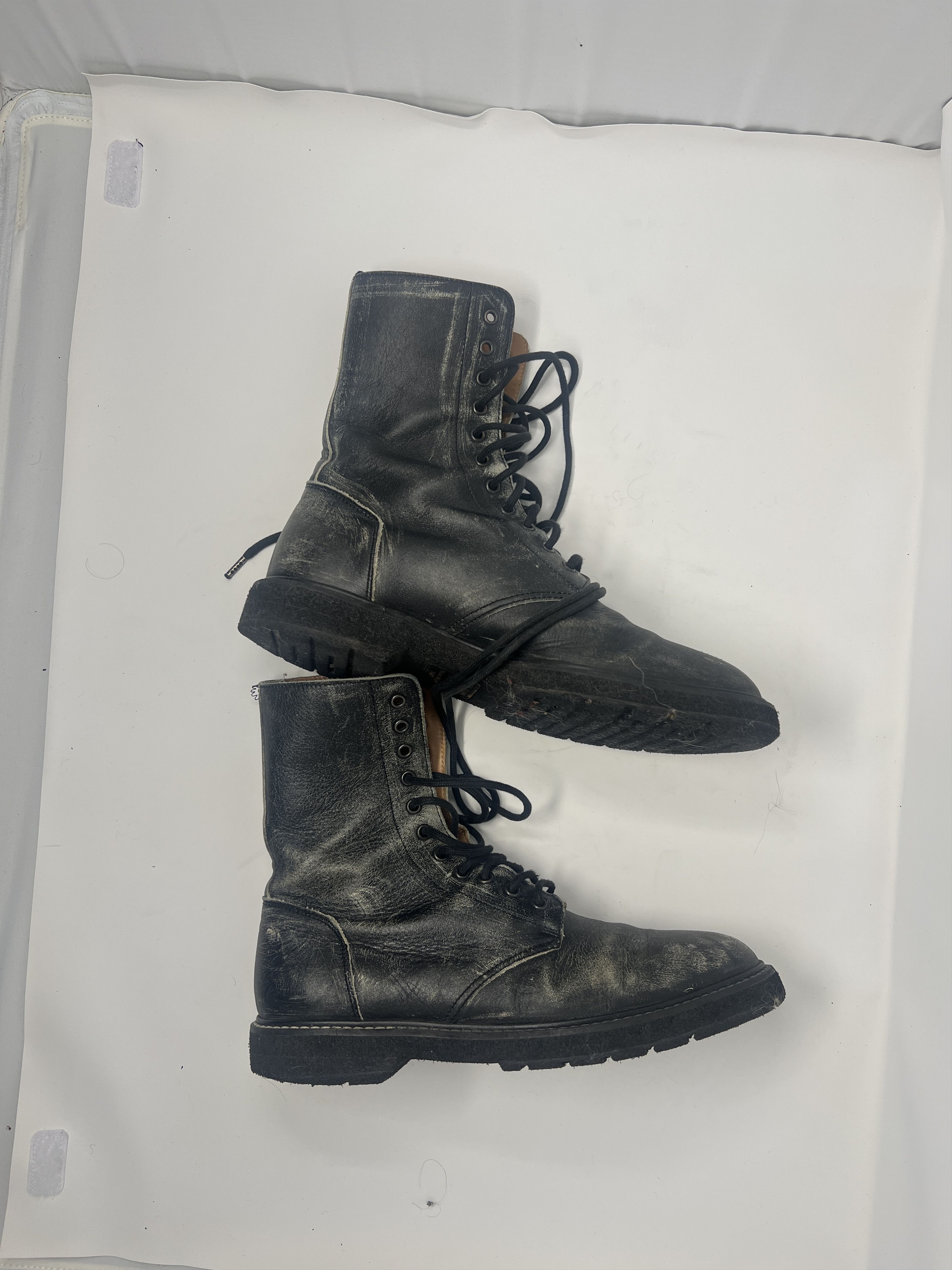Maison Margiela Maison Margiela Distressed Combat Boots Size US 10 / EU 43 - 7 Thumbnail