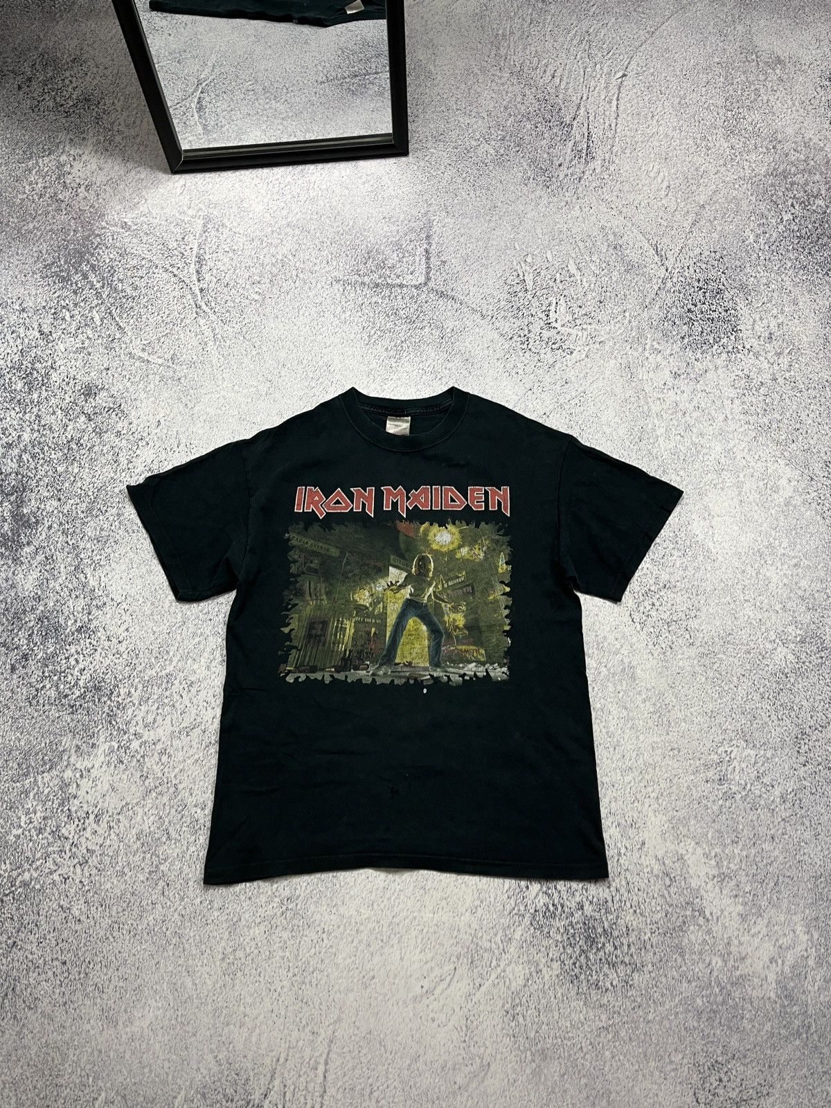 Band Tees × Iron Maiden × Vintage 2004 Vintage Iron Maiden "The Early Days" Rock Band Tee Size US M / EU 48-50 / 2 - 1 Thumbnail