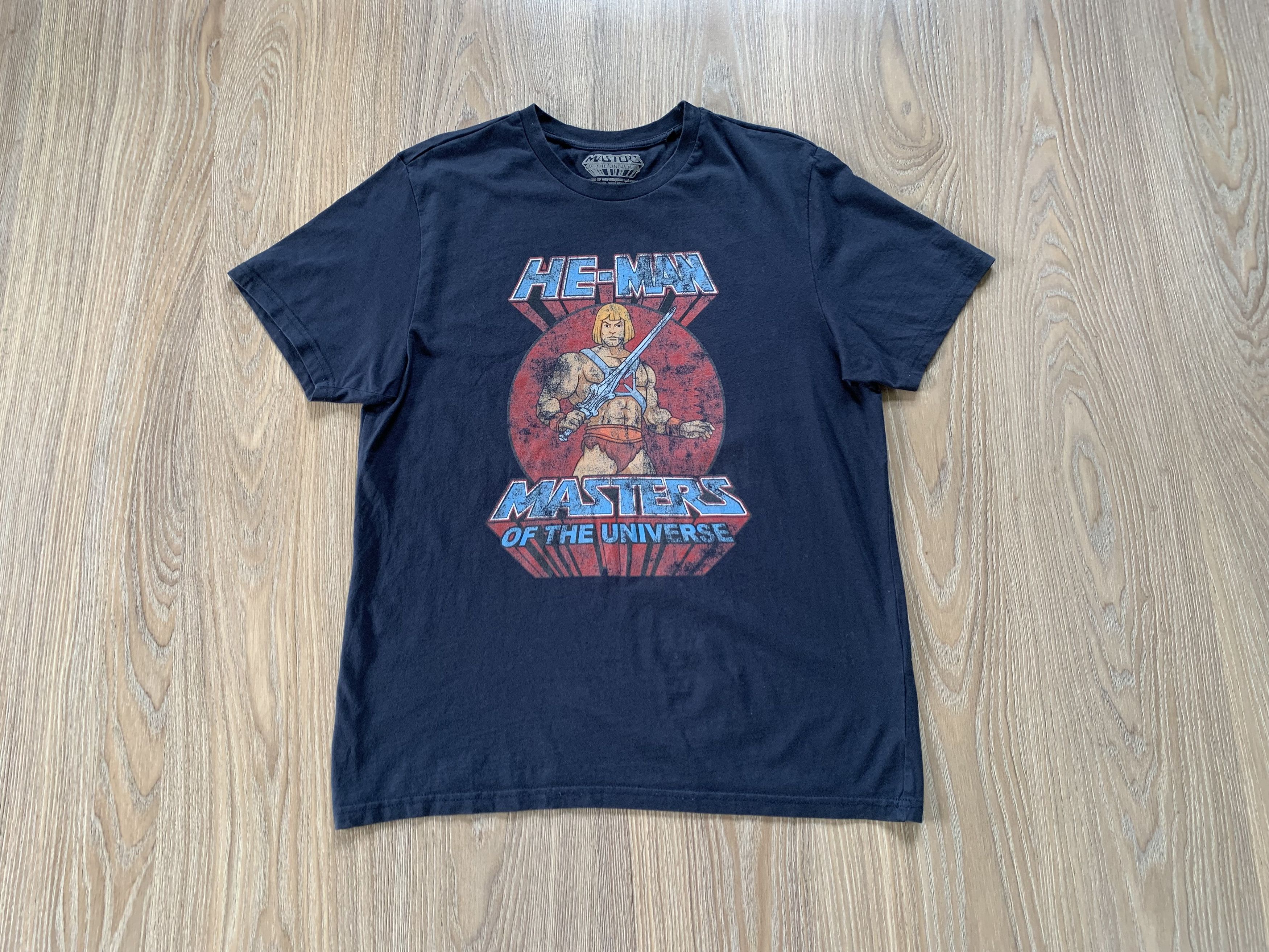Anime × Cartoon Network Masters of the Universe He Man Pose T Shirt Size US L / EU 52-54 / 3 - 2 Thumbnail