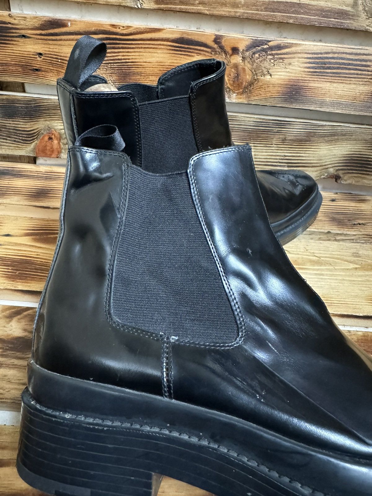 Prada Oxford ankle Chelsea boots Size US 9 / EU 42 - 7 Thumbnail
