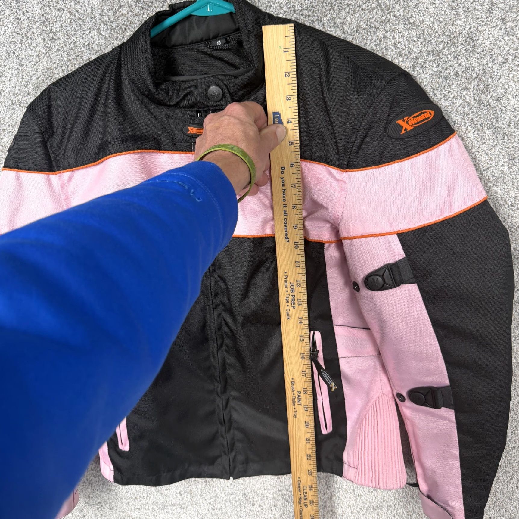 Element Xelement Motorcycle Jacket Womens Small Black Pink Waterproof Padded Insulated Size S / US 4 / IT 40 - 5 Thumbnail