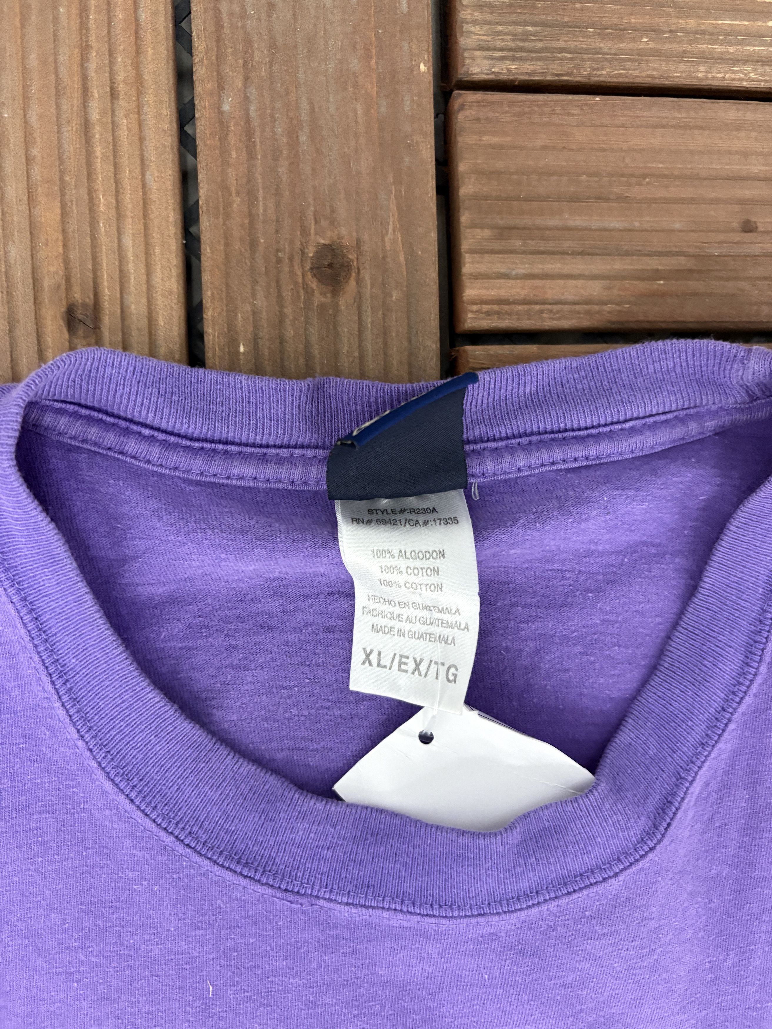 Reebok Property of Baltimore Ravens Vintage Purple T-Shirt Tee Size US XL / EU 56 / 4 - 5 Thumbnail