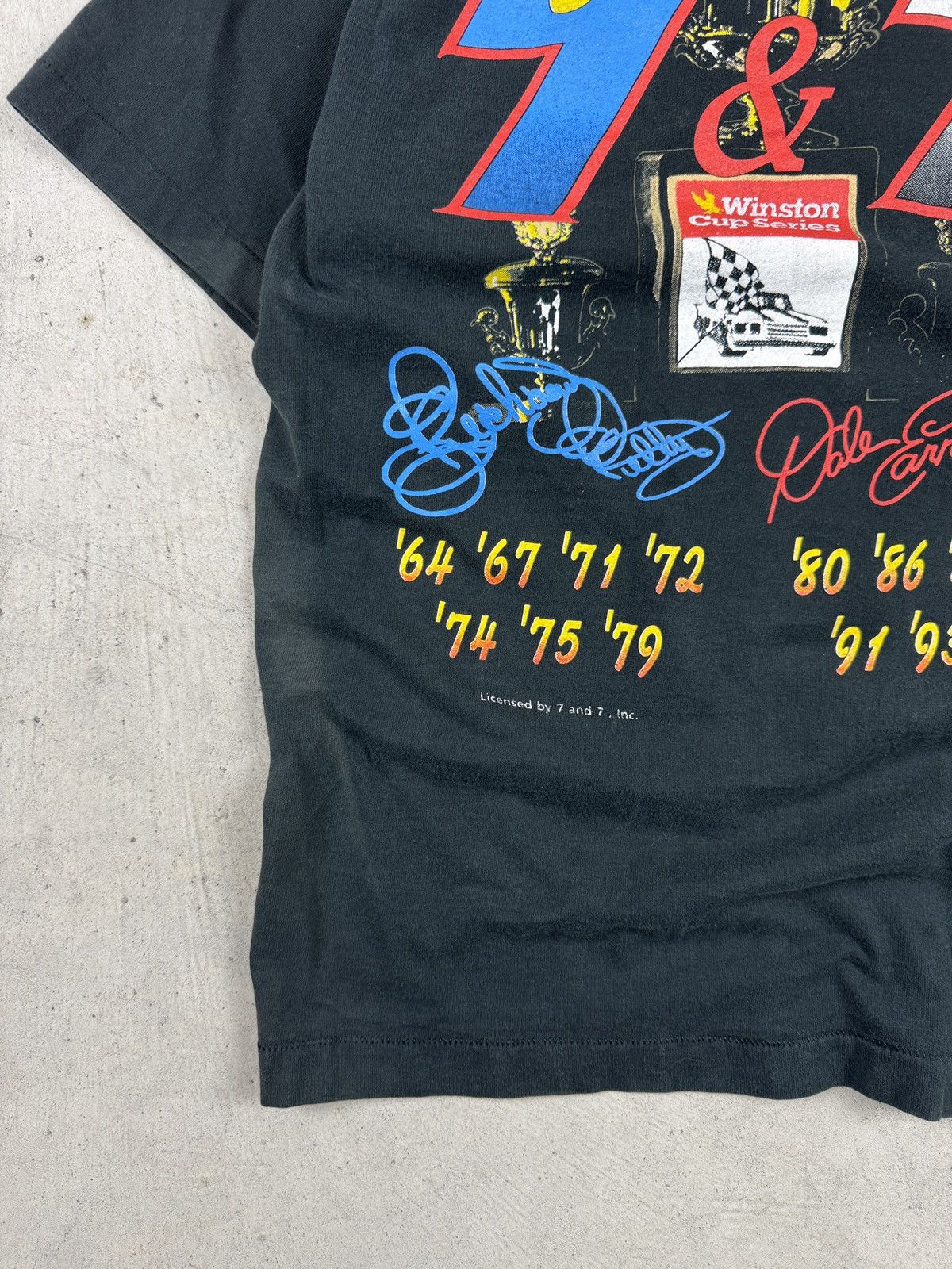 NASCAR 1990s NASCAR Petty vs Earnhardt Tee Size US M / EU 48-50 / 2 - 9 Thumbnail