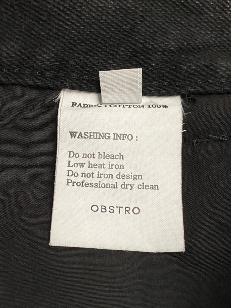 Japanese Brand × Vintage Vintage Japanese Brand Obstro Two Tone Jeans 1990s Size US 27 - 10 Thumbnail