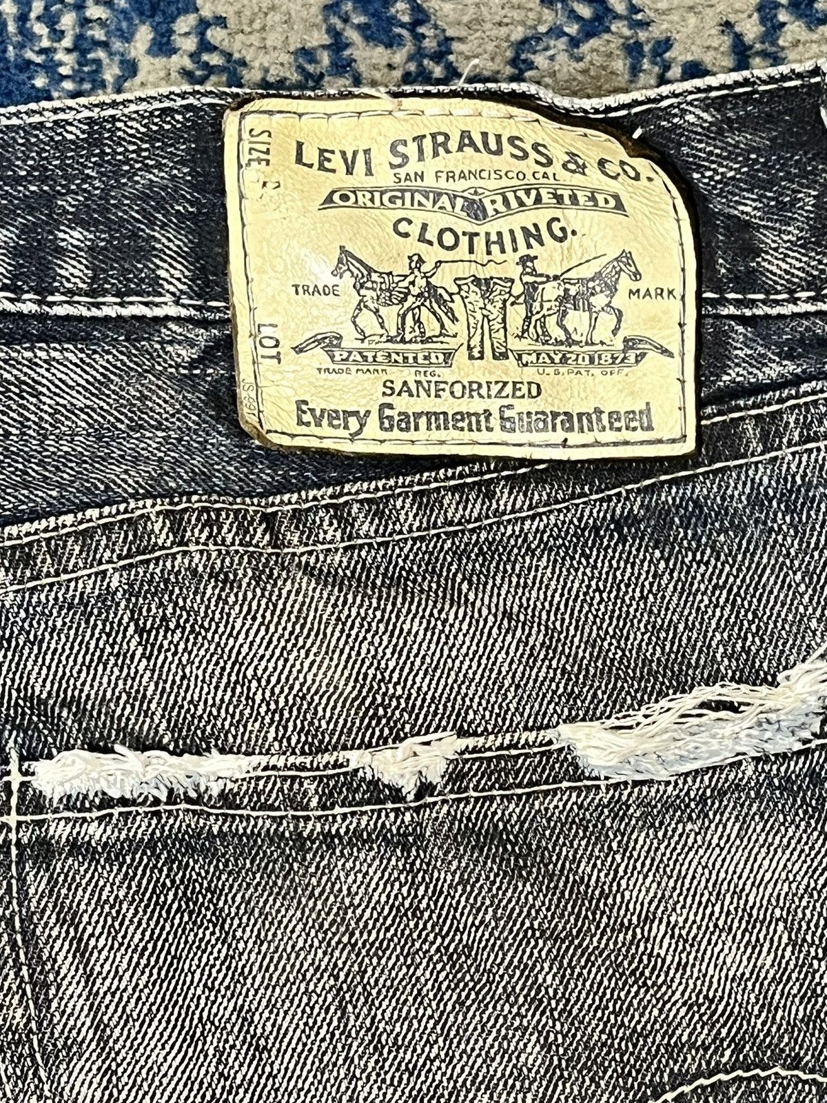 LVC × Levi's × Levi's Vintage Clothing Levi’s 502 Sanforized Garment Size US 30 / EU 46 - 11 Thumbnail