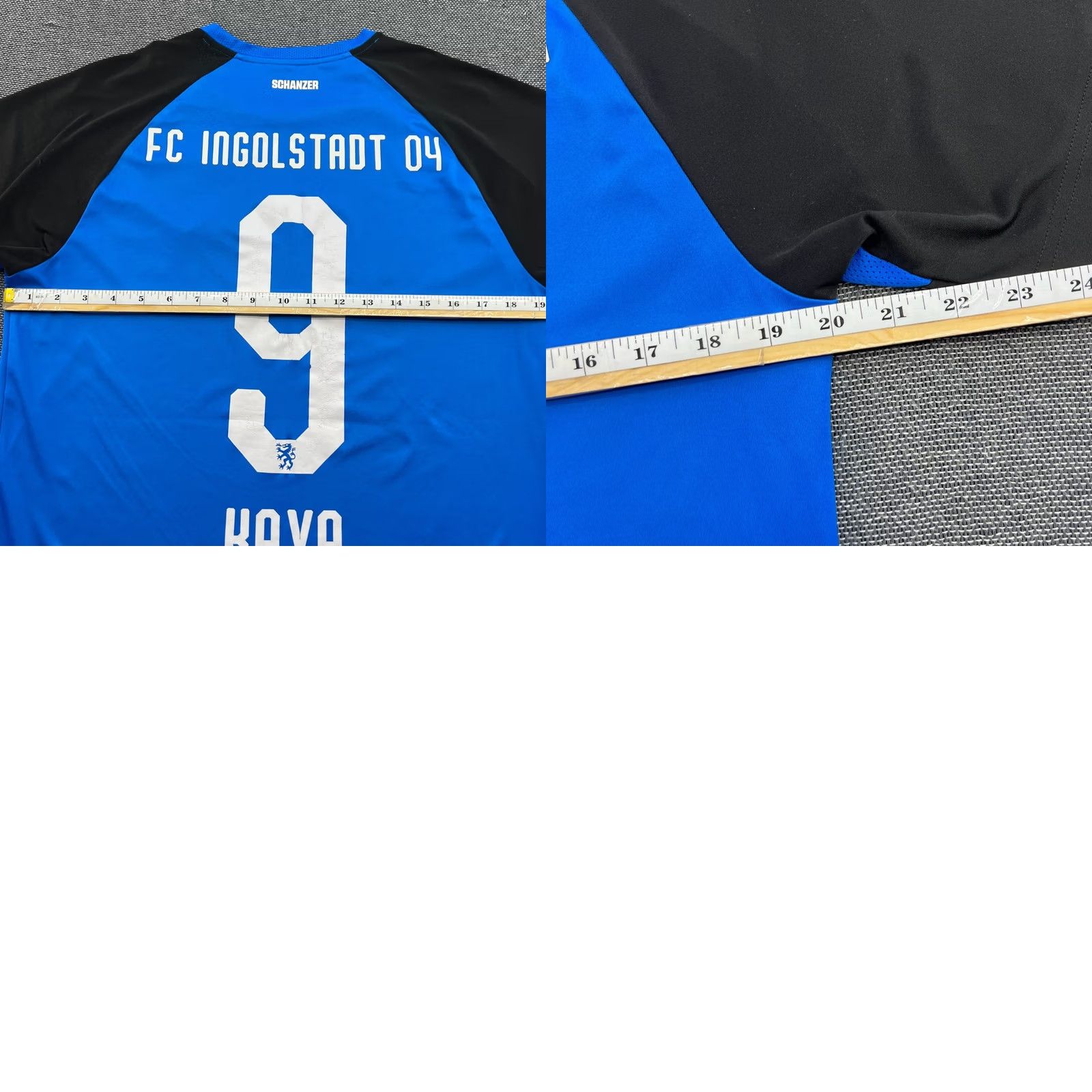 Puma PUMA Football Jersey M Ingolstadt 2021 2022 Third Fatih Kaya #9 Medium Blue T-Shirt Short Sleeve Quick Dry Mens Match Worn Size US M / EU 48-50 / 2 - 10 Thumbnail