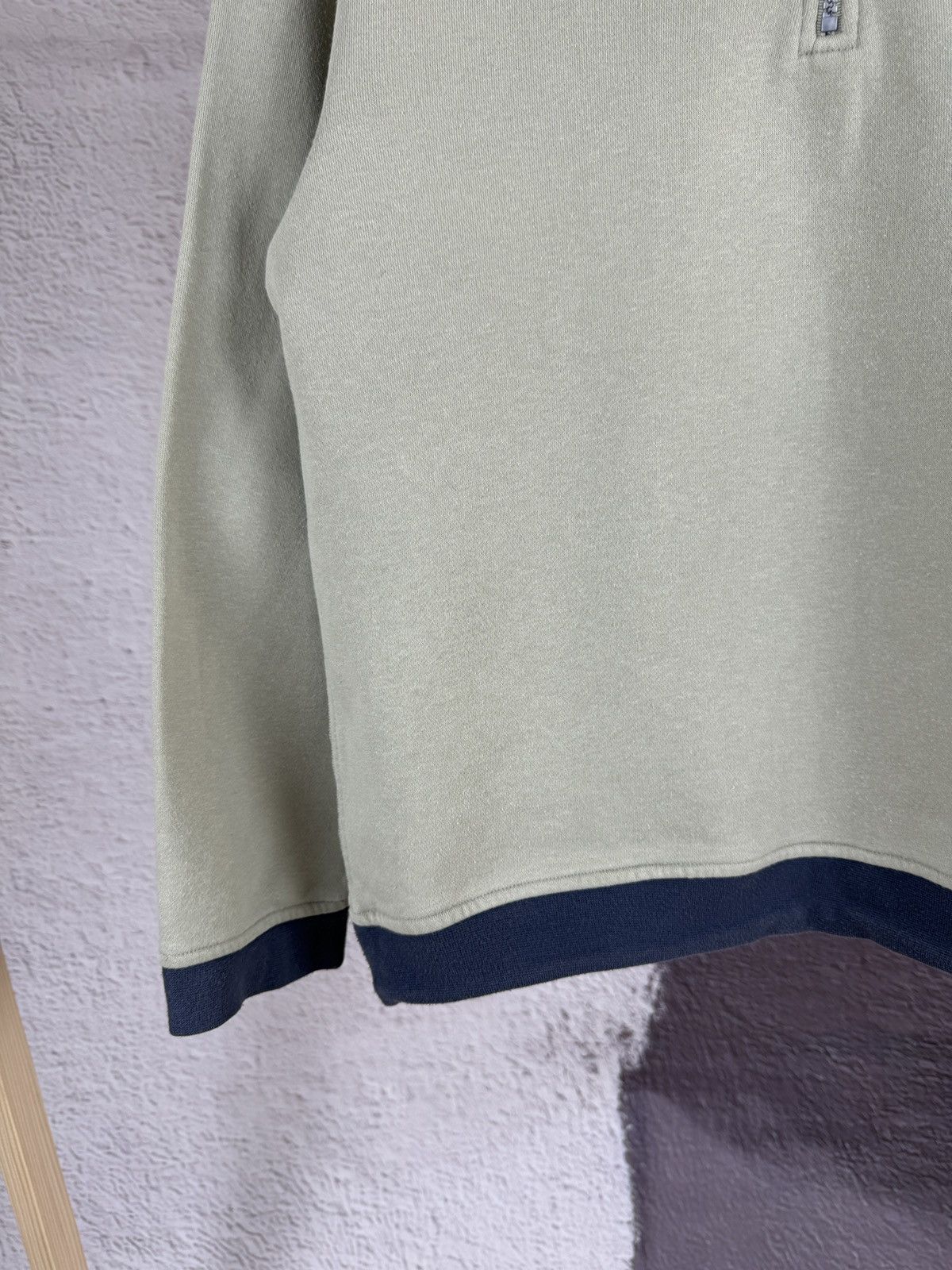 Kappa × Vintage Kappa vintage 90s grey half zip pullover sweater size YXL Size US XS / EU 42 / 0 - 3 Thumbnail