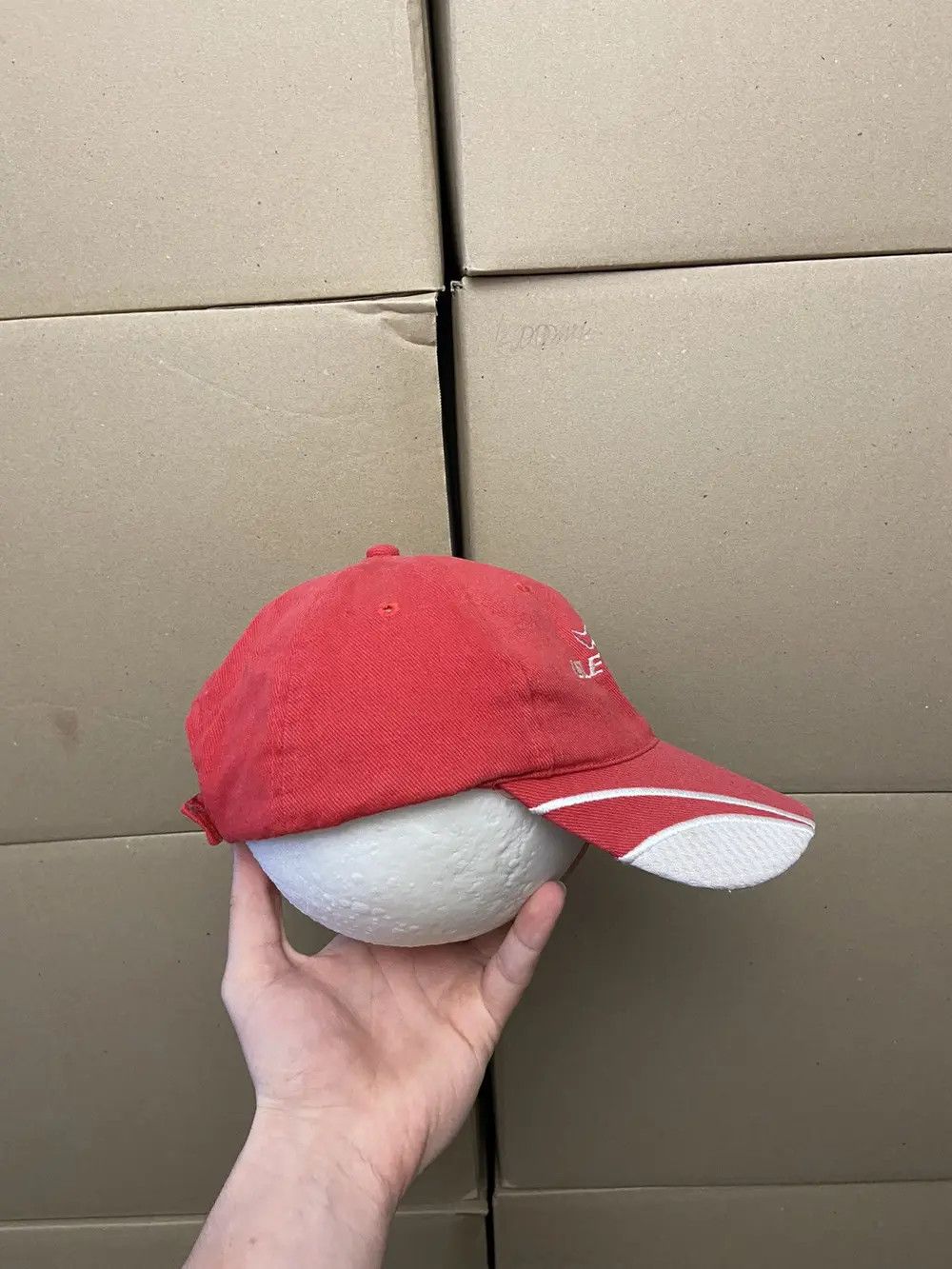 Japanese Brand VINTAGE ISLE OF MAN RACING CAP HAT Y2K MOTO JAPANESE SKAT F1 Size ONE SIZE - 4 Thumbnail