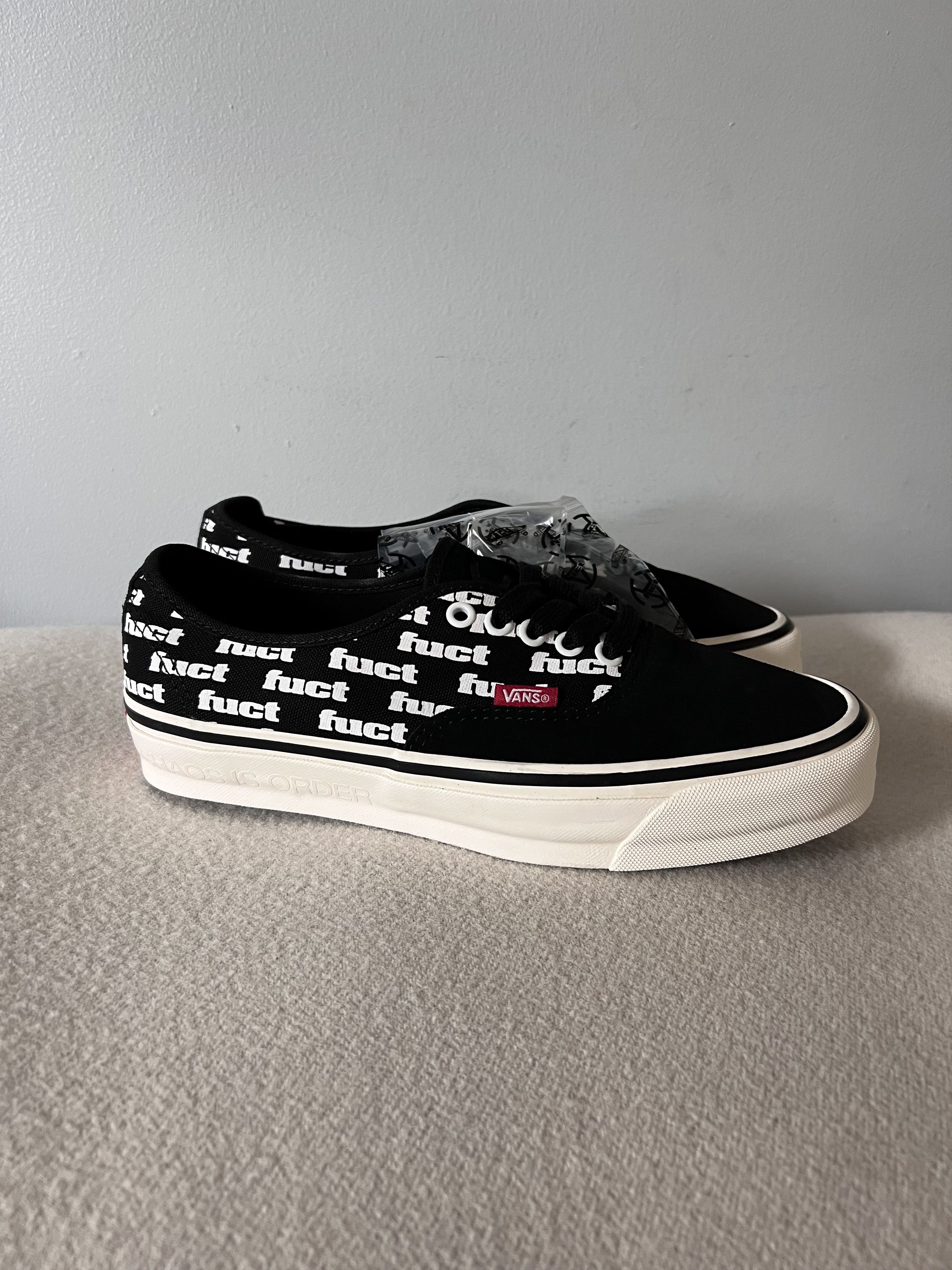 FUCT × Slam Jam × Vans Fuct Vans Lx Authentic Reissue 44 in Black Size US 8.5 / EU 41-42 - 1 Thumbnail