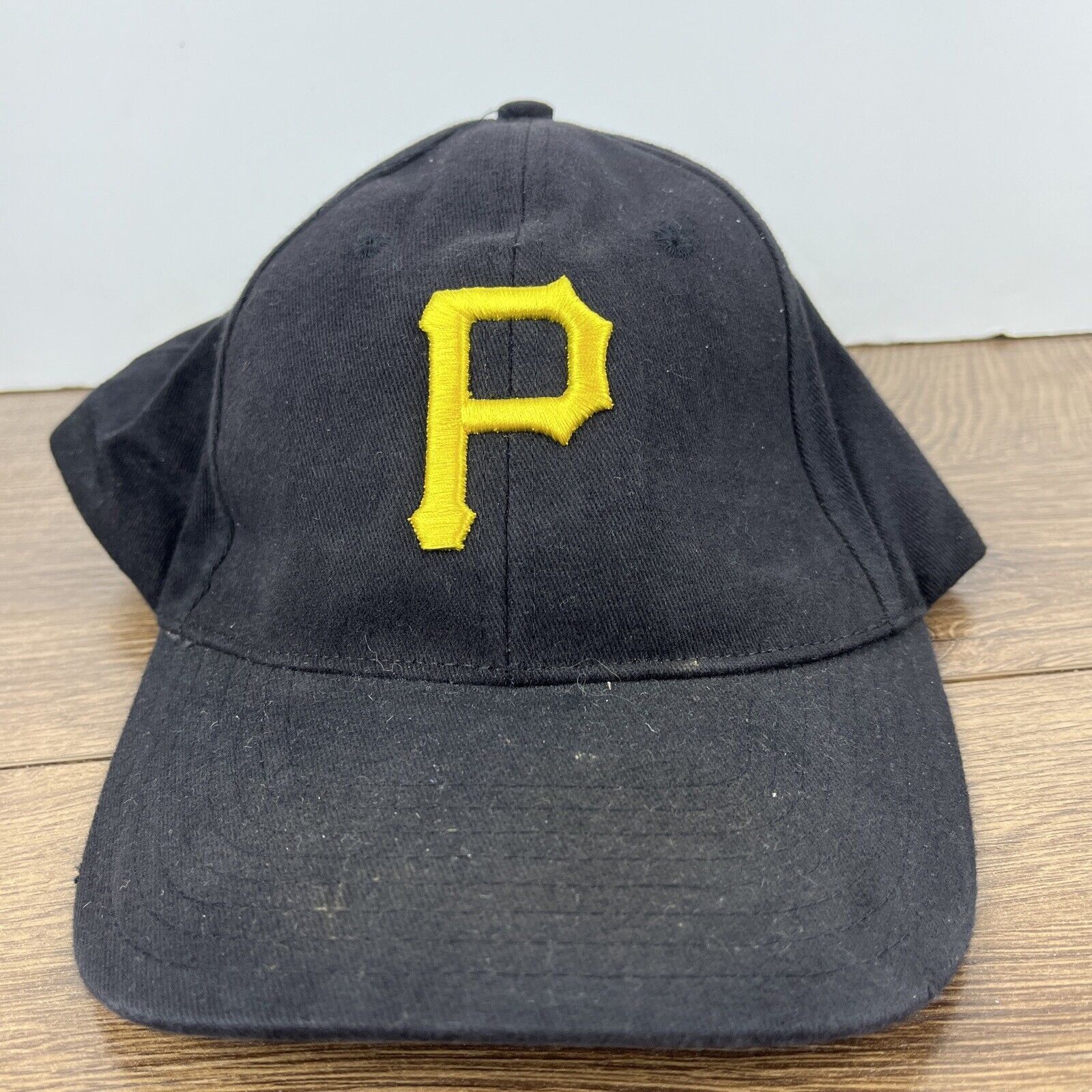 Other Pittsburgh Pirates Hat MLB Pirates Black Hat Adjustable Adul Size ONE SIZE - 6 Thumbnail