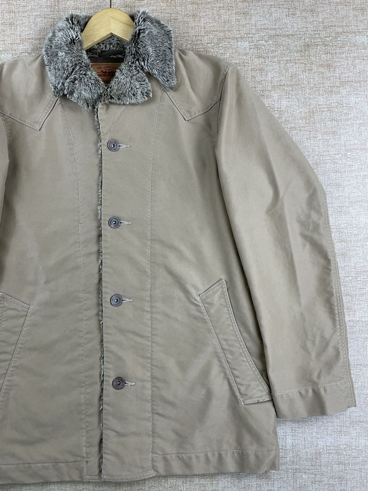 Levi's Vintage Levi’s Sherpa Collar Buttoned Jacket Size US M / EU 48-50 / 2 - 4 Thumbnail