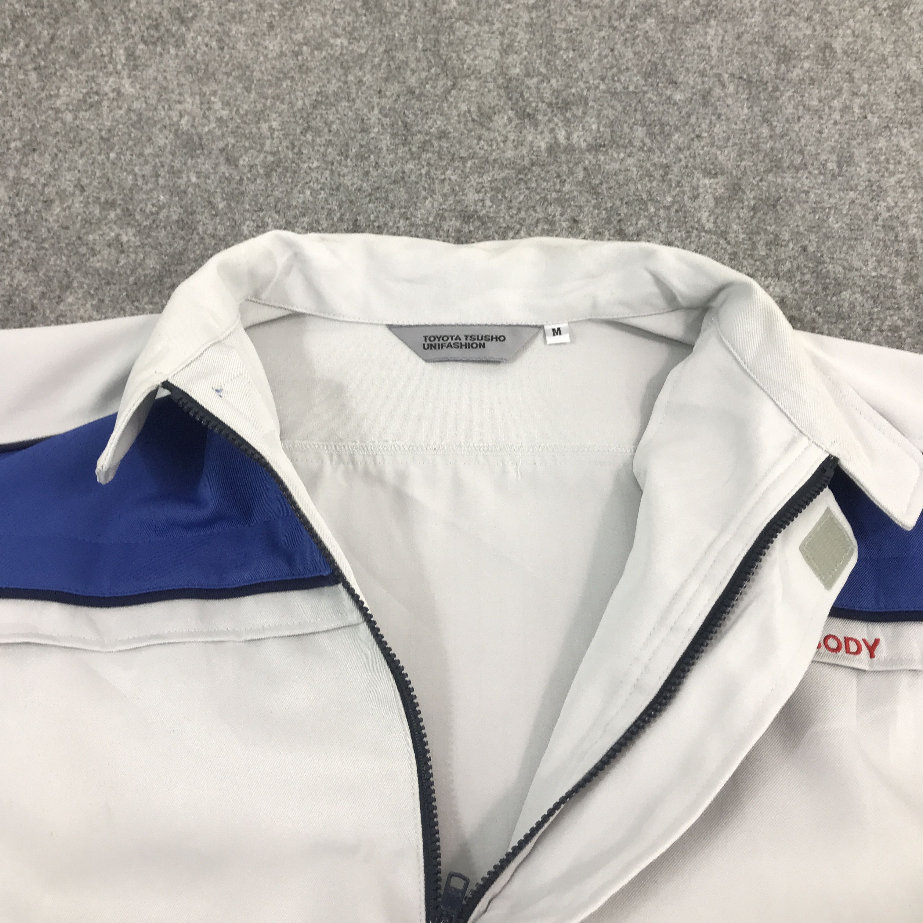 Japanese Brand × Vintage 90s Toyota Auto Body Japan uniform working jacket Size US L / EU 52-54 / 3 - 5 Thumbnail