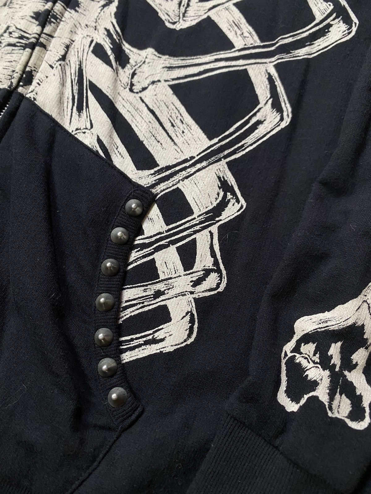 If Six Was Nine Japanes Glad News Studded hoodie Ifsix Gothic Style Size US M / EU 48-50 / 2 - 5 Thumbnail