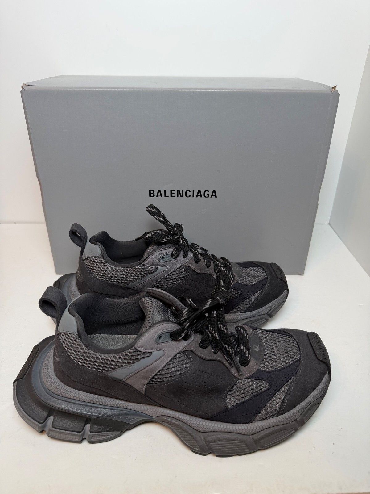 Balenciaga Balenciaga defender black sneaker size 42 | Grailed