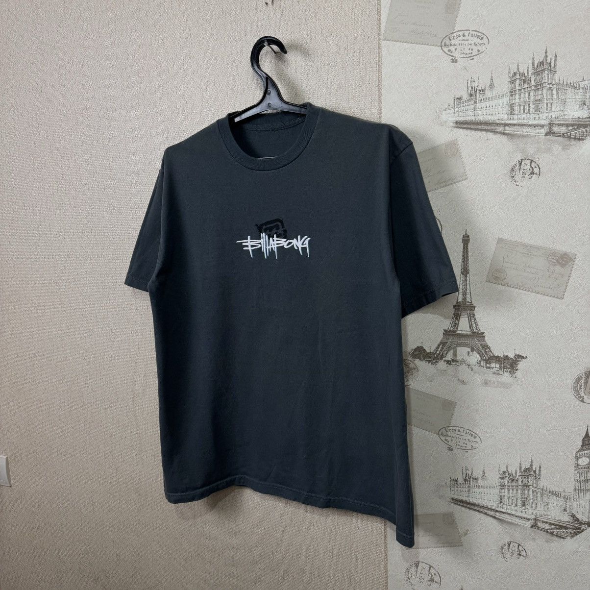 Billabong × Vintage Vintage 90’s Billabong Australia Surfboards Grey T shirt L Size US L / EU 52-54 / 3 - 5 Thumbnail