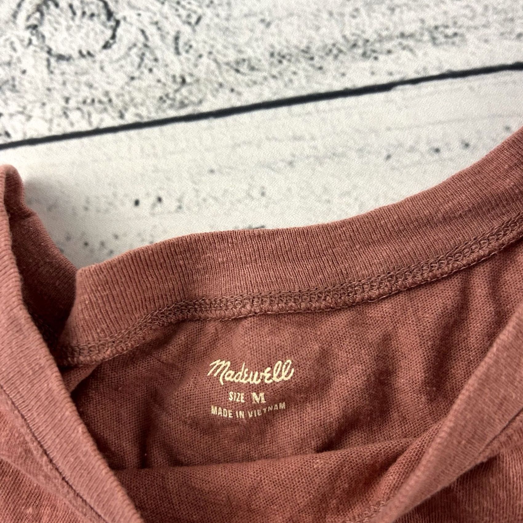Joe Browns Madewell Short Sleeve Tie Front Top Women's M Rust Brown Blouse Tie Front Shirt Womens M Rust Brown Size M / US 6-8 / IT 42-44 - 4 Thumbnail