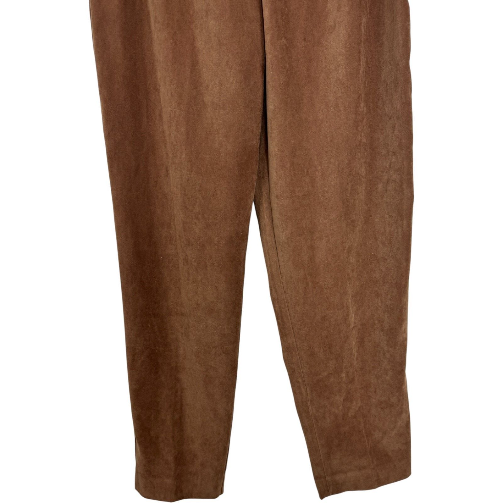Other Vintage W.L. Sportswear Petites Brown Stretch Pants Size 14 Size 36" / US 14 / IT 50 - 10 Thumbnail