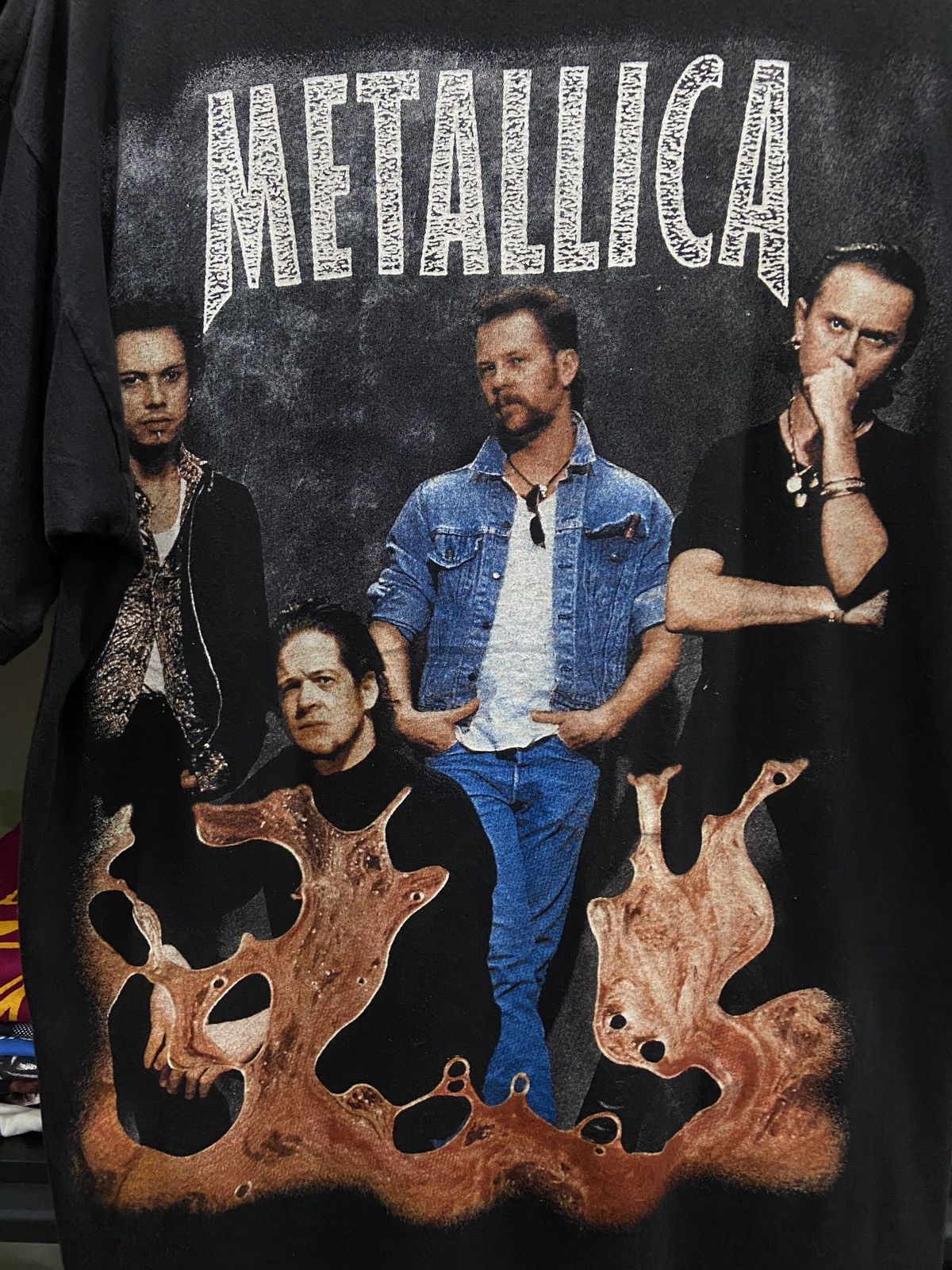 Band Tees × Vintage Vintage 90s METALLICA Bootleg Load Tour TShirt Size US L / EU 52-54 / 3 - 11 Thumbnail