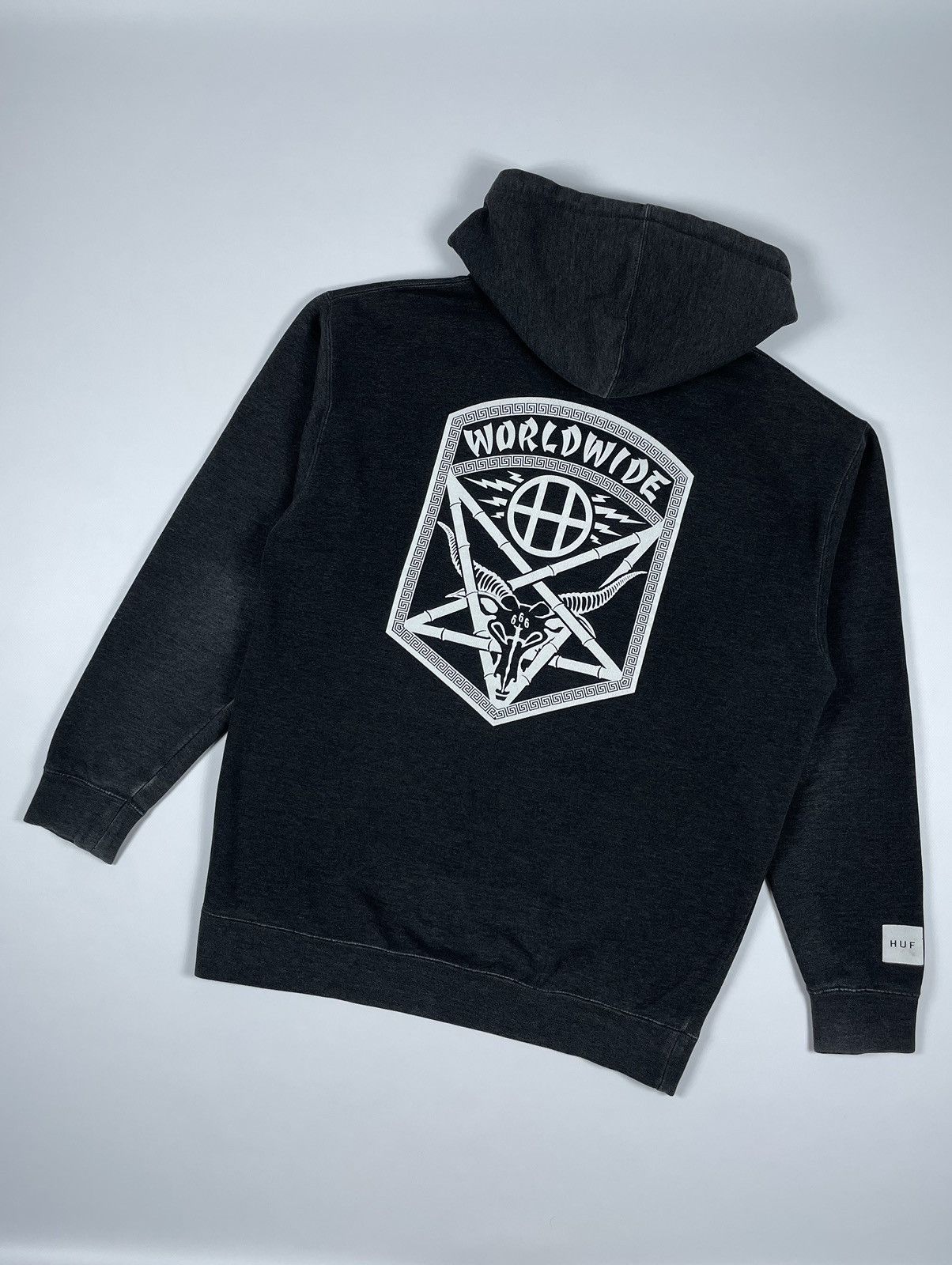 Huf × Thrasher Thrasher X HUF WorldWide Hoodie Size US L / EU 52-54 / 3 - 3 Thumbnail