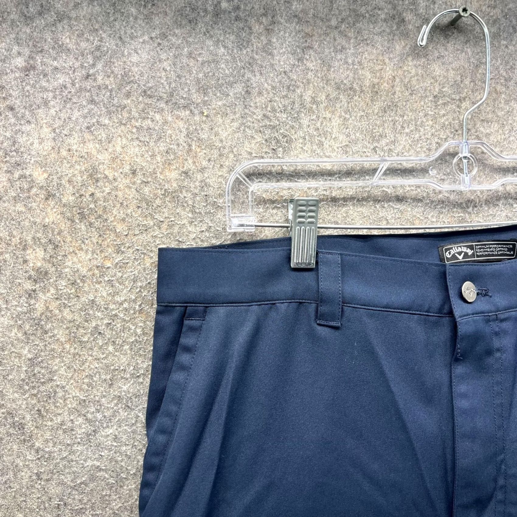 Callaway Callaway Shorts Mens 34 Blue Golf Performance Zip Pocket 10 Inseam Athletic Size US 34 / EU 50 - 5 Thumbnail