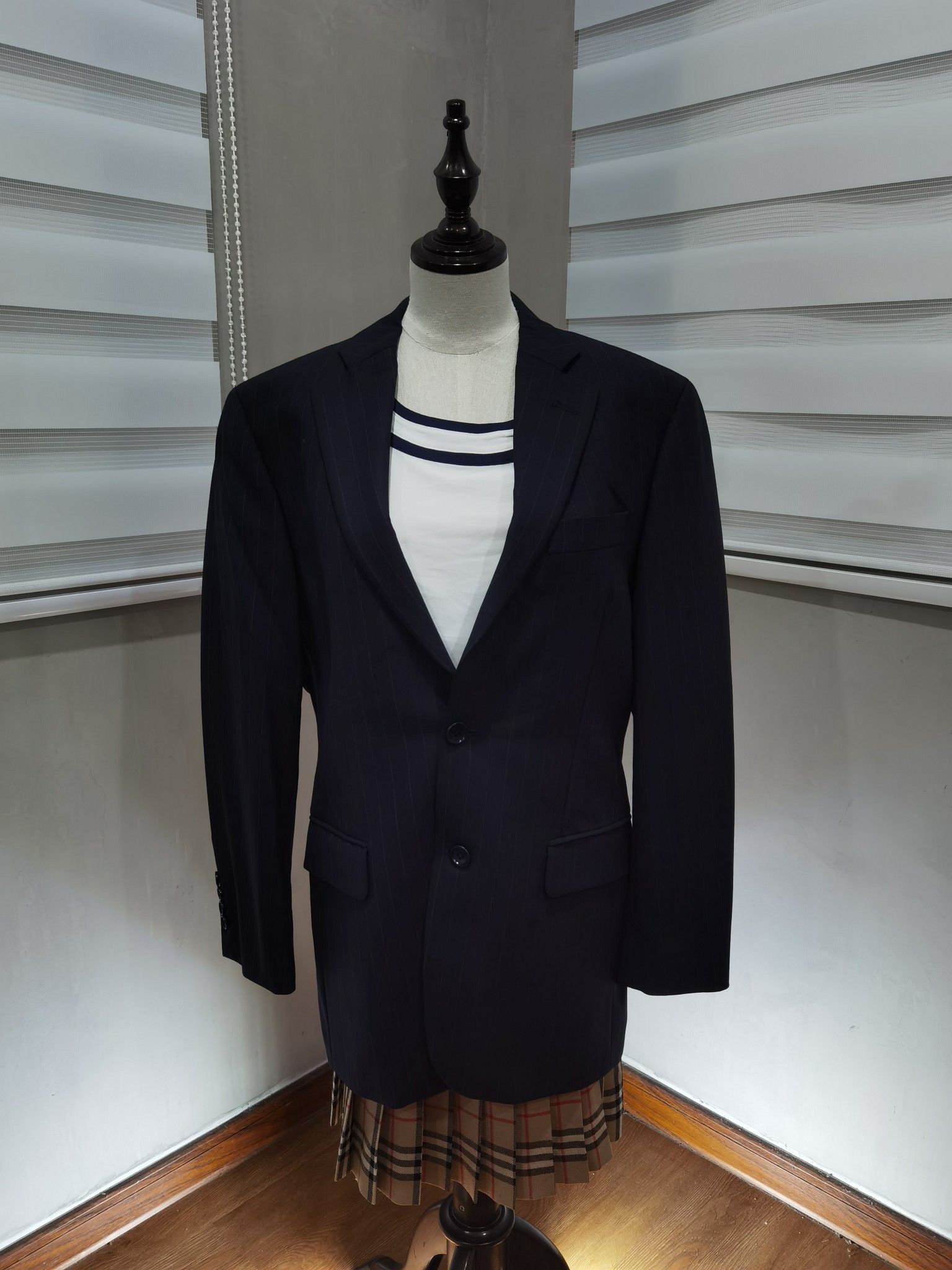 Brooks Brothers 346 BROOKS BROTHERS STRETCH blazer S 7215 Size 36S - 3 Thumbnail