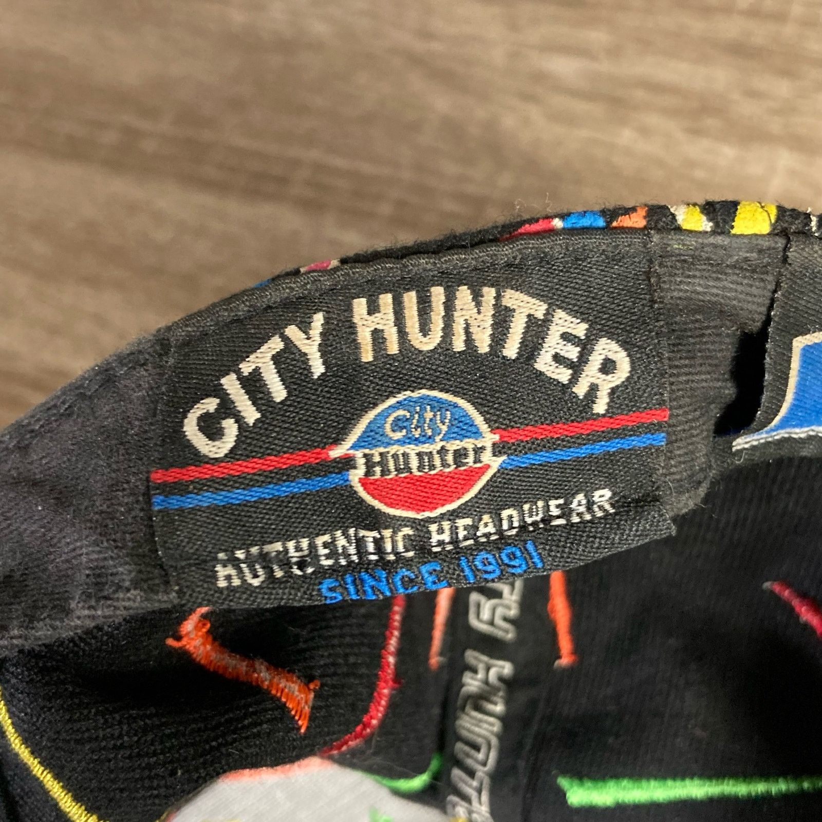 City Hunter City Hunter Men's Fitted Baseball Cap Multicolor Hat Retro Size ONE SIZE - 2 Thumbnail