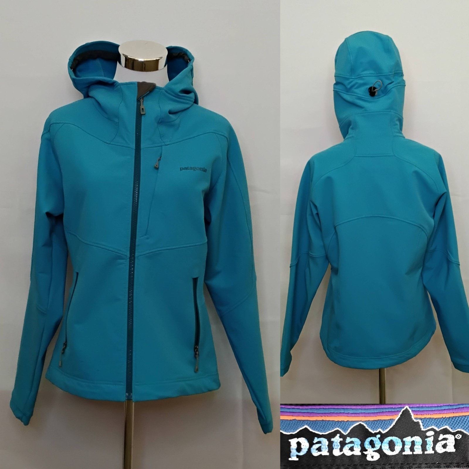 Patagonia Patagonia Softshell Jacket Women's M Blue Hooded Size M / US 6-8 / IT 42-44 - 1 Thumbnail