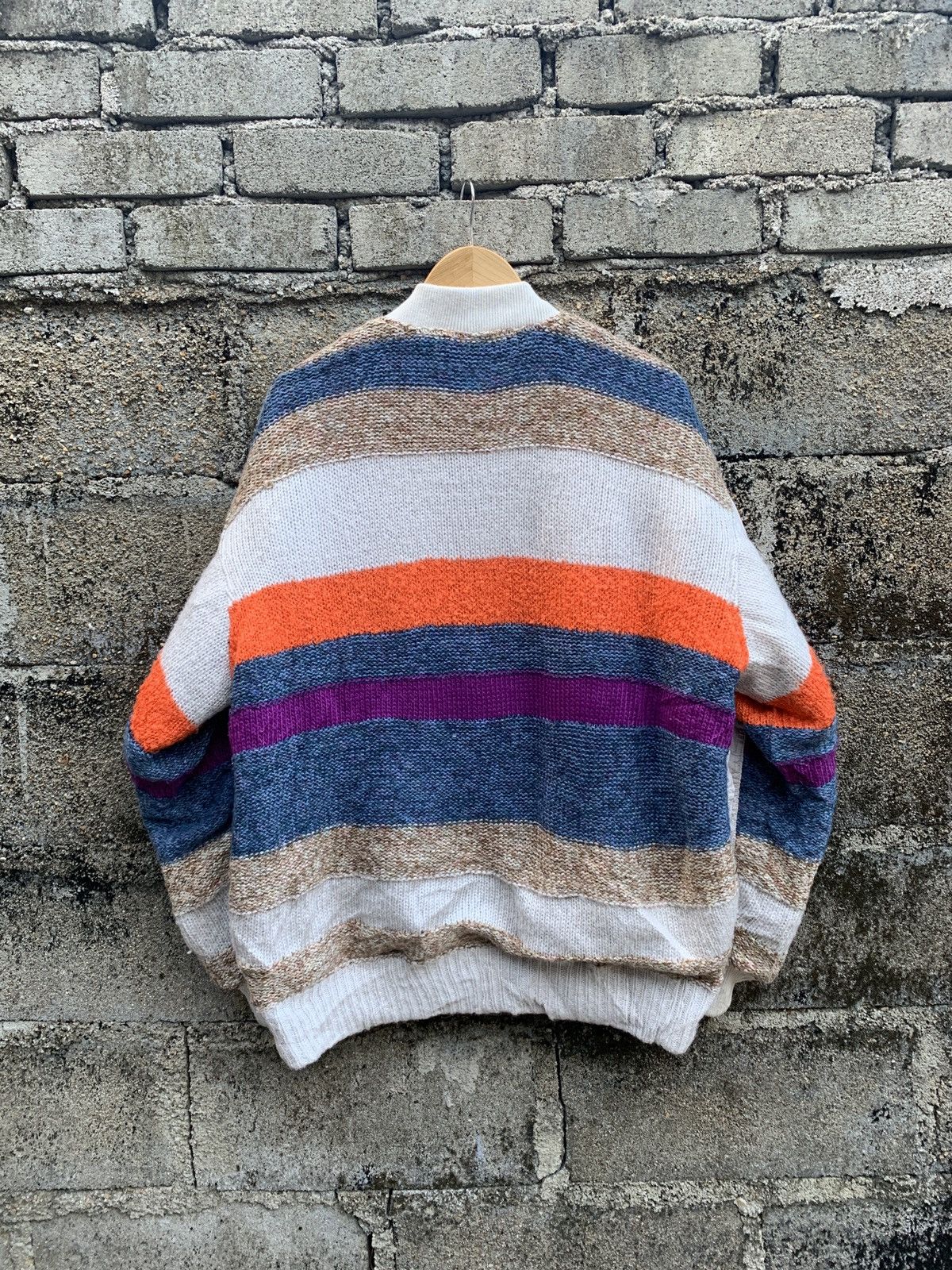 Vintage Vintage Rodeo Crown Knit Bomber Jacket Size US L / EU 52-54 / 3 - 8 Thumbnail