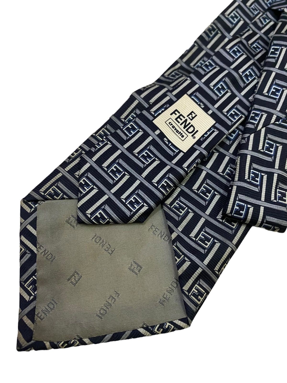 Fendi Fendi Monogram Ties Size ONE SIZE - 2 Thumbnail