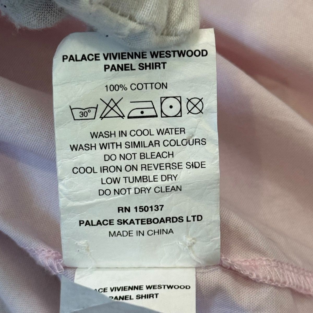 Palace × Vivienne Westwood PALACE SKATEBOARDS 2024AW × Vivienne Westwood Panel Shirt Size US L / EU 52-54 / 3 - 6 Thumbnail