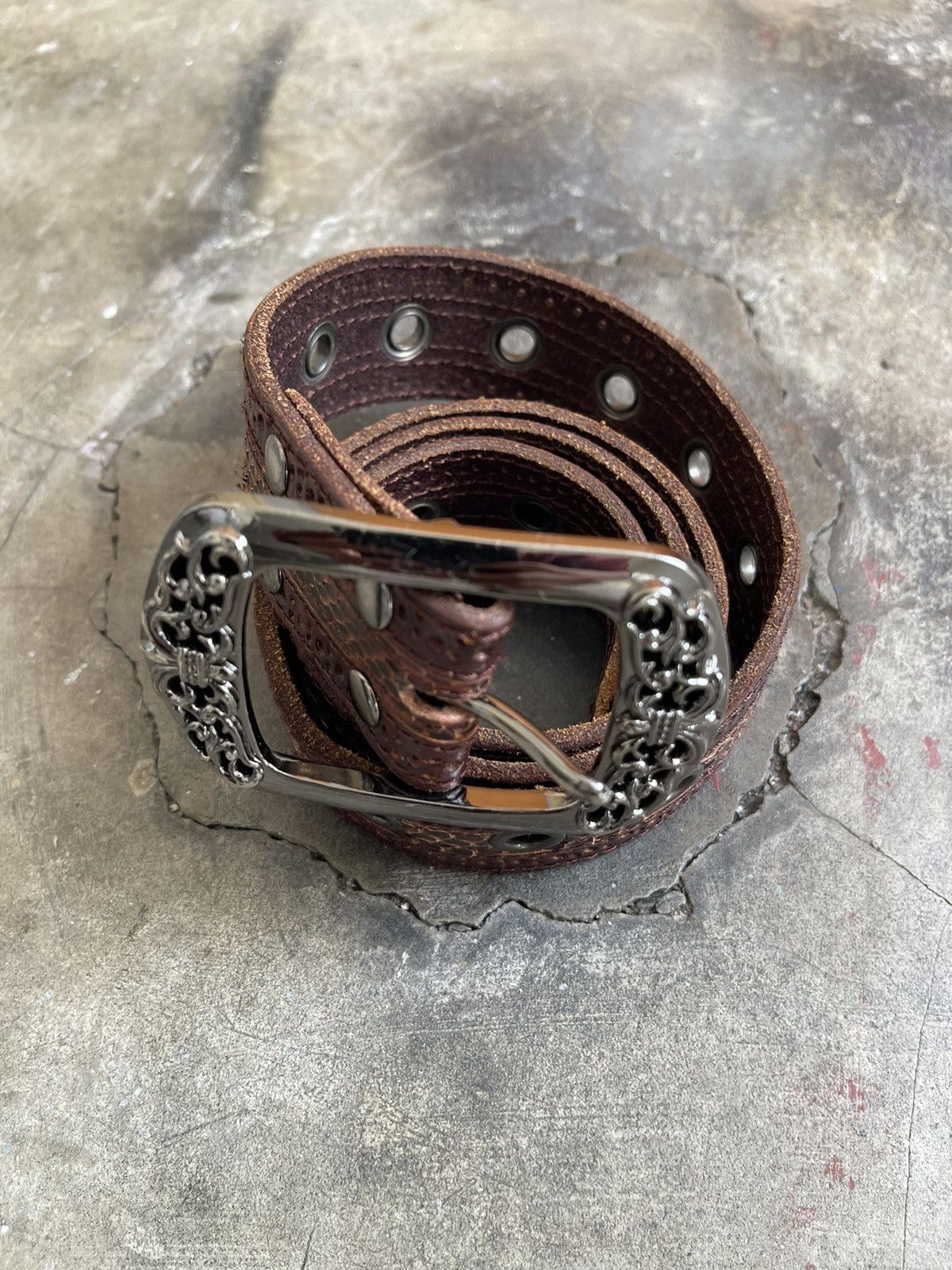 Tornado Mart Tornado Mart Leather Belts Size ONE SIZE - 3 Thumbnail