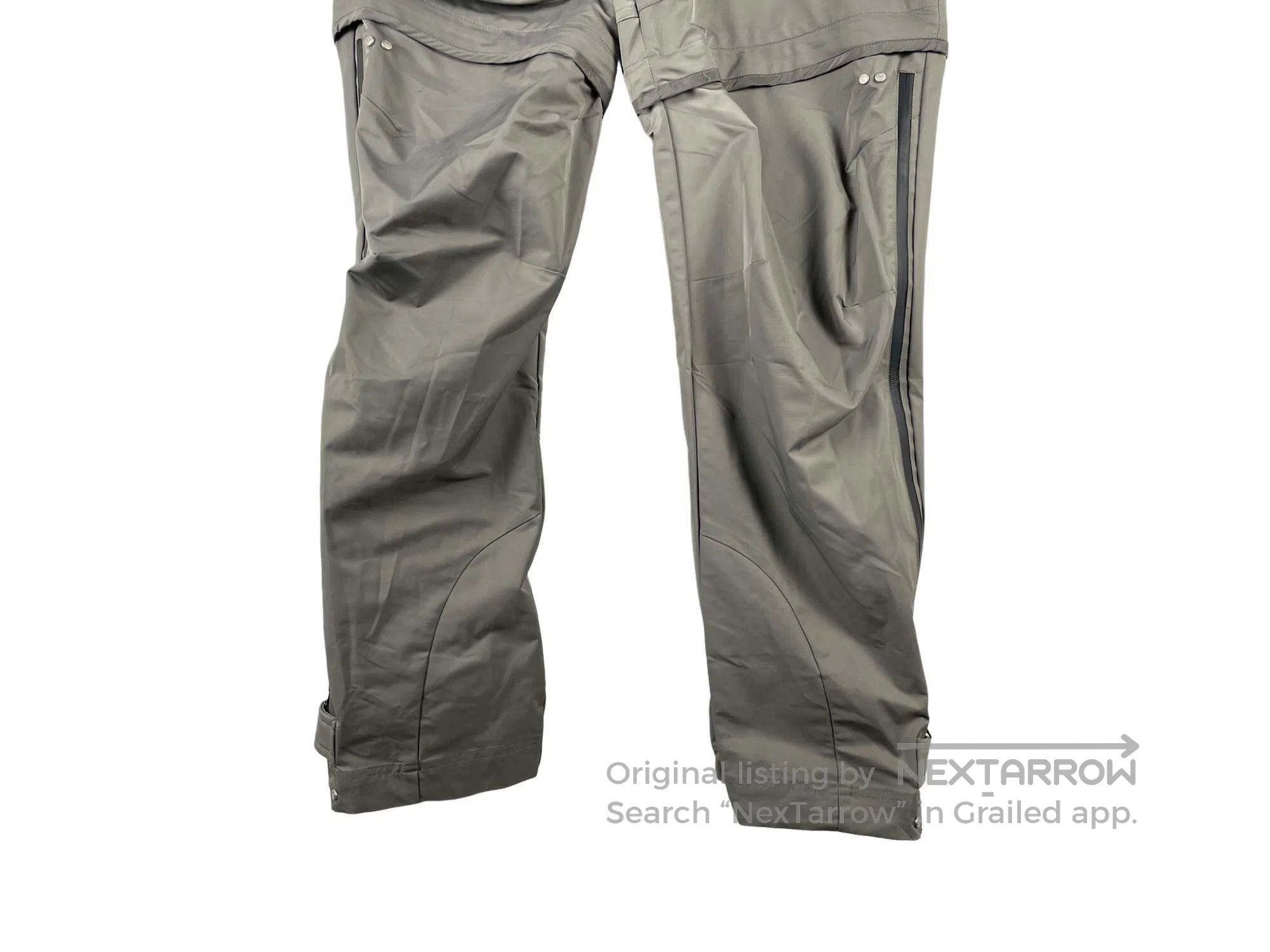 Other Far Archive size M Grey Functional Pants with Zipper Detai Size US 27 - 4 Thumbnail
