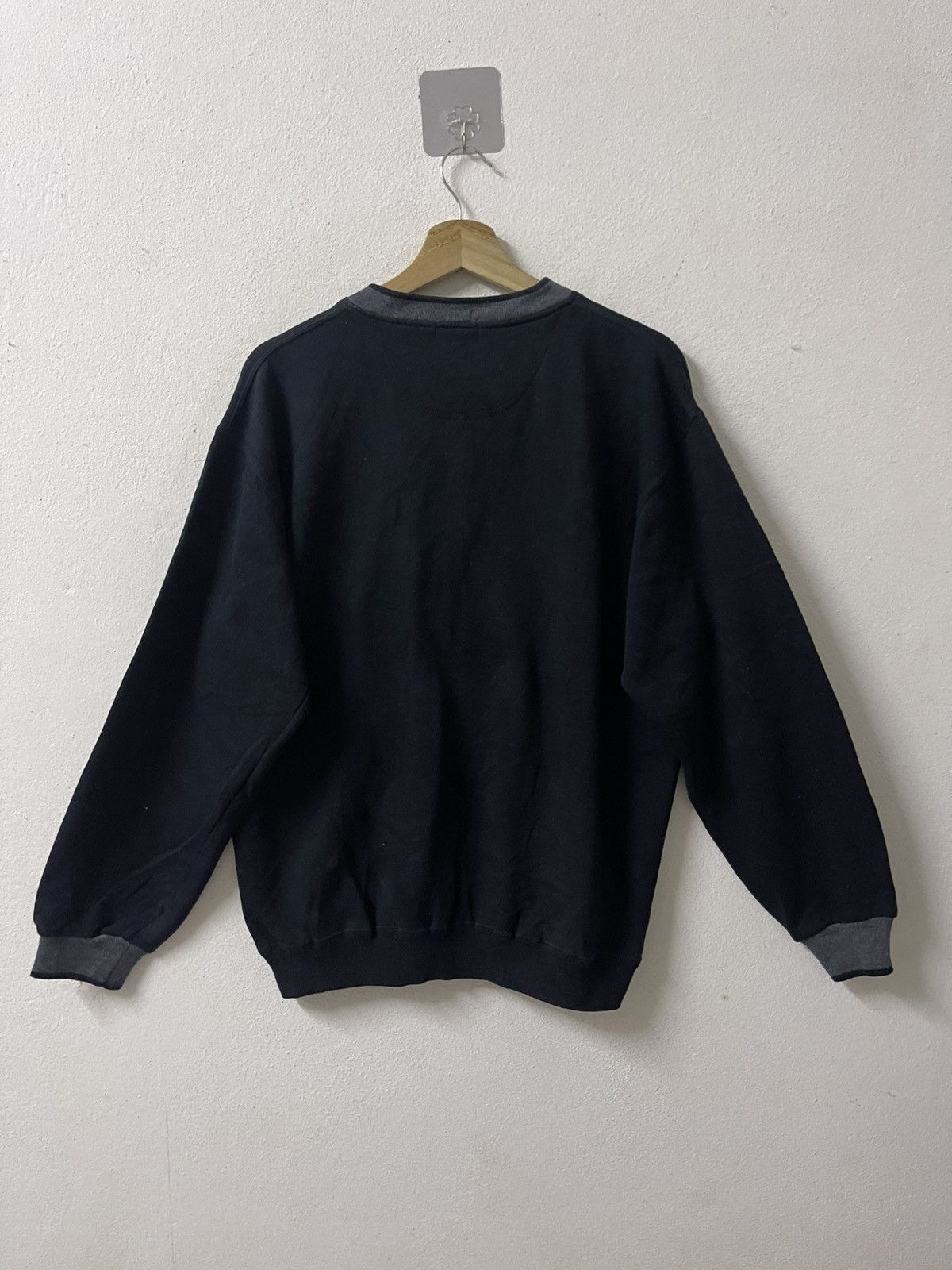 Japanese Brand Vintage SUNTORY BOSS COFFEE V-neck sweatshirt Size US M / EU 48-50 / 2 - 7 Thumbnail