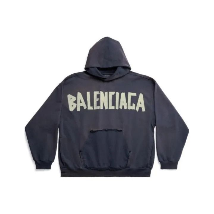 Balenciaga Balenciaga SS24 Logo Print Hoodie 0079 Size US S / EU 44-46 / 1 - 1 Thumbnail