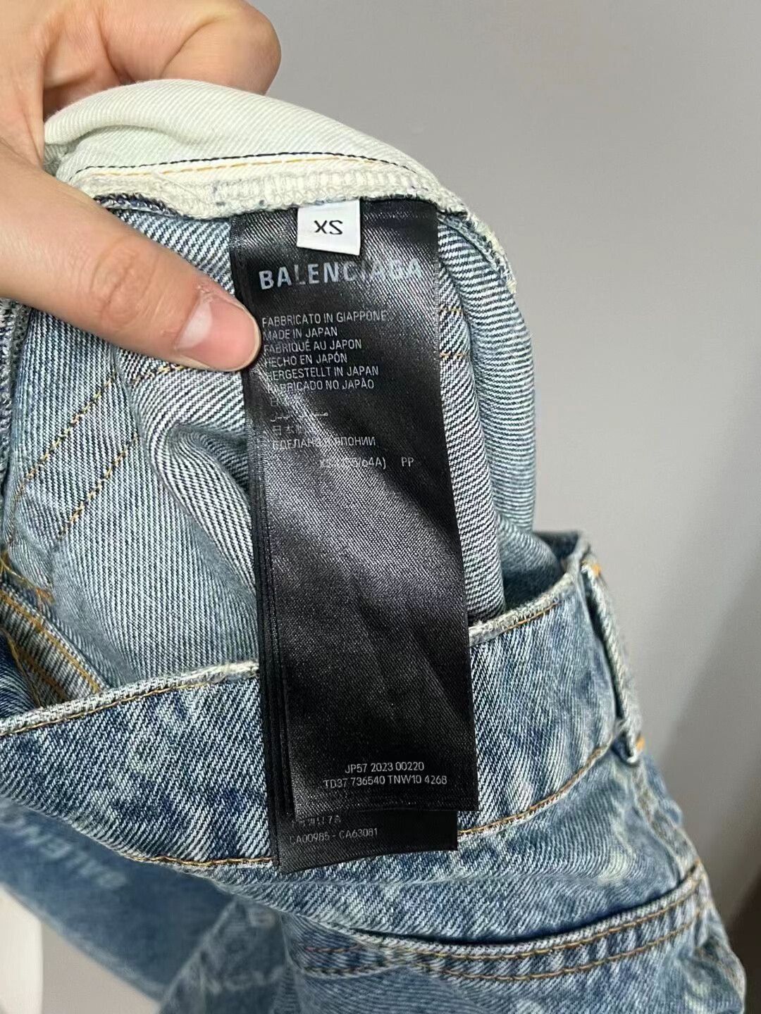 Balenciaga balenciaga full print denim pants Size US 26 / EU 42 - 5 Thumbnail