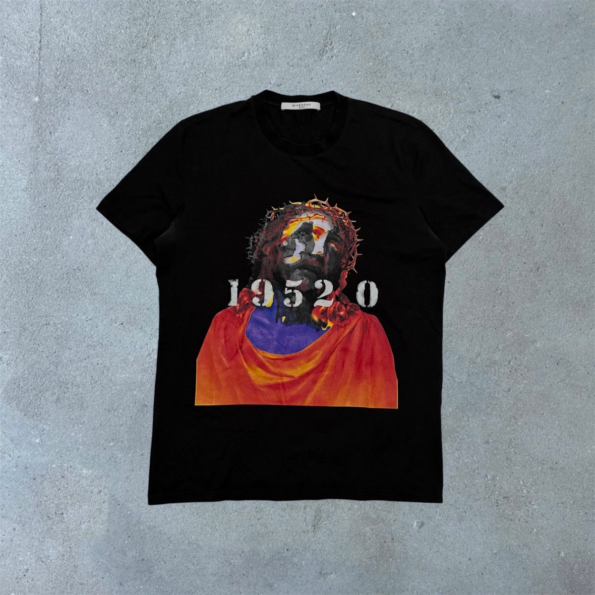 Givenchy Givenchy Jesus Barbwire T Shirt | Grailed