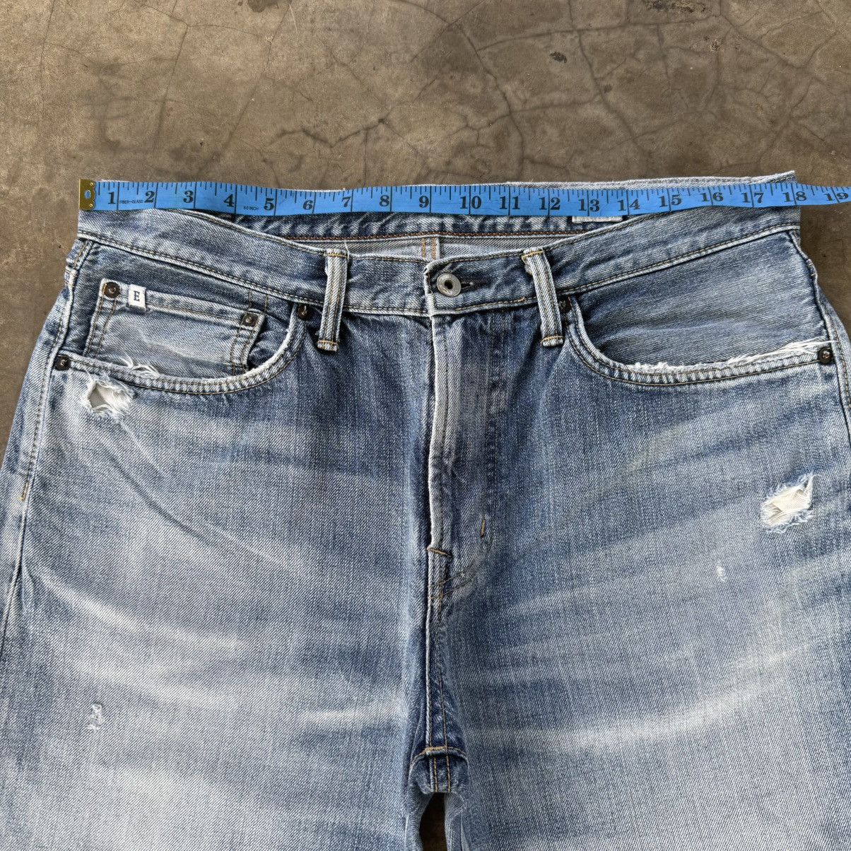 Edwin W36x29.5 Vintage Edwin Mud Washer Denim Jean Pants Size US 36 / EU 52 - 6 Thumbnail