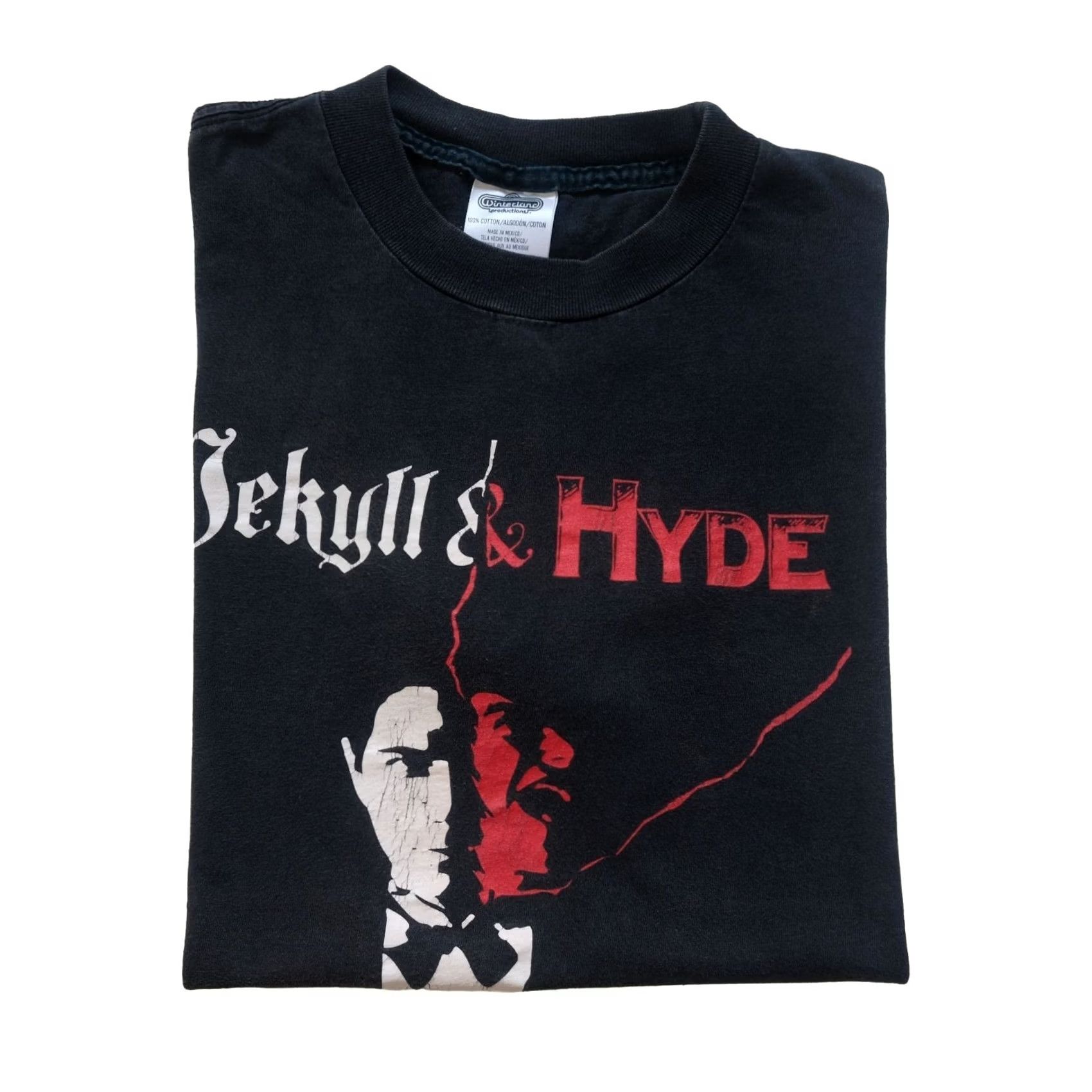 Vintage VINTAGE WINTERLAND JEKYLL & HYDE T SHIRT 90s 1995 L Black Horror Mens Size US L / EU 52-54 / 3 - 2 Thumbnail