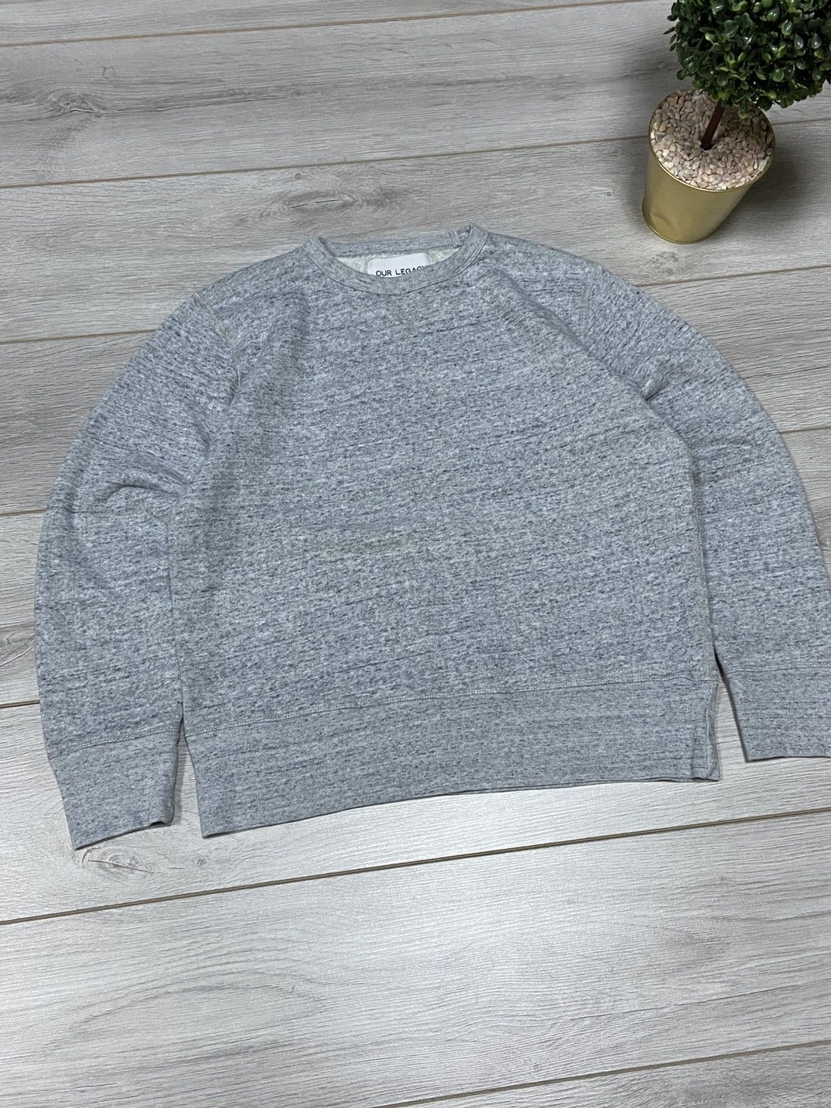 Our Legacy Our Legacy vintage fleece melange thick sweatshirt Size US M / EU 48-50 / 2 - 4 Thumbnail