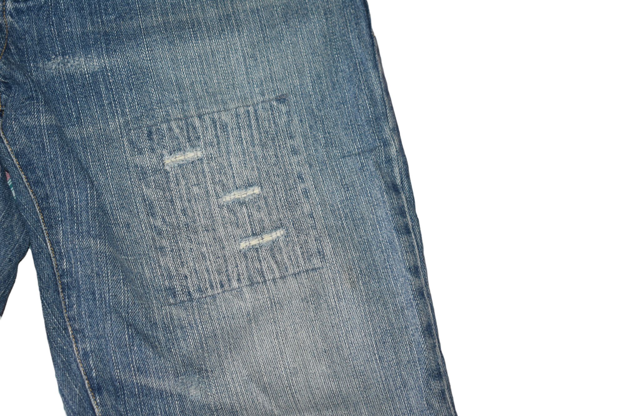 If Six Was Nine × Jack & Jones × Jean Jack & Jones Japanese Patchwork Jeans Size US 32 / EU 48 - 6 Thumbnail