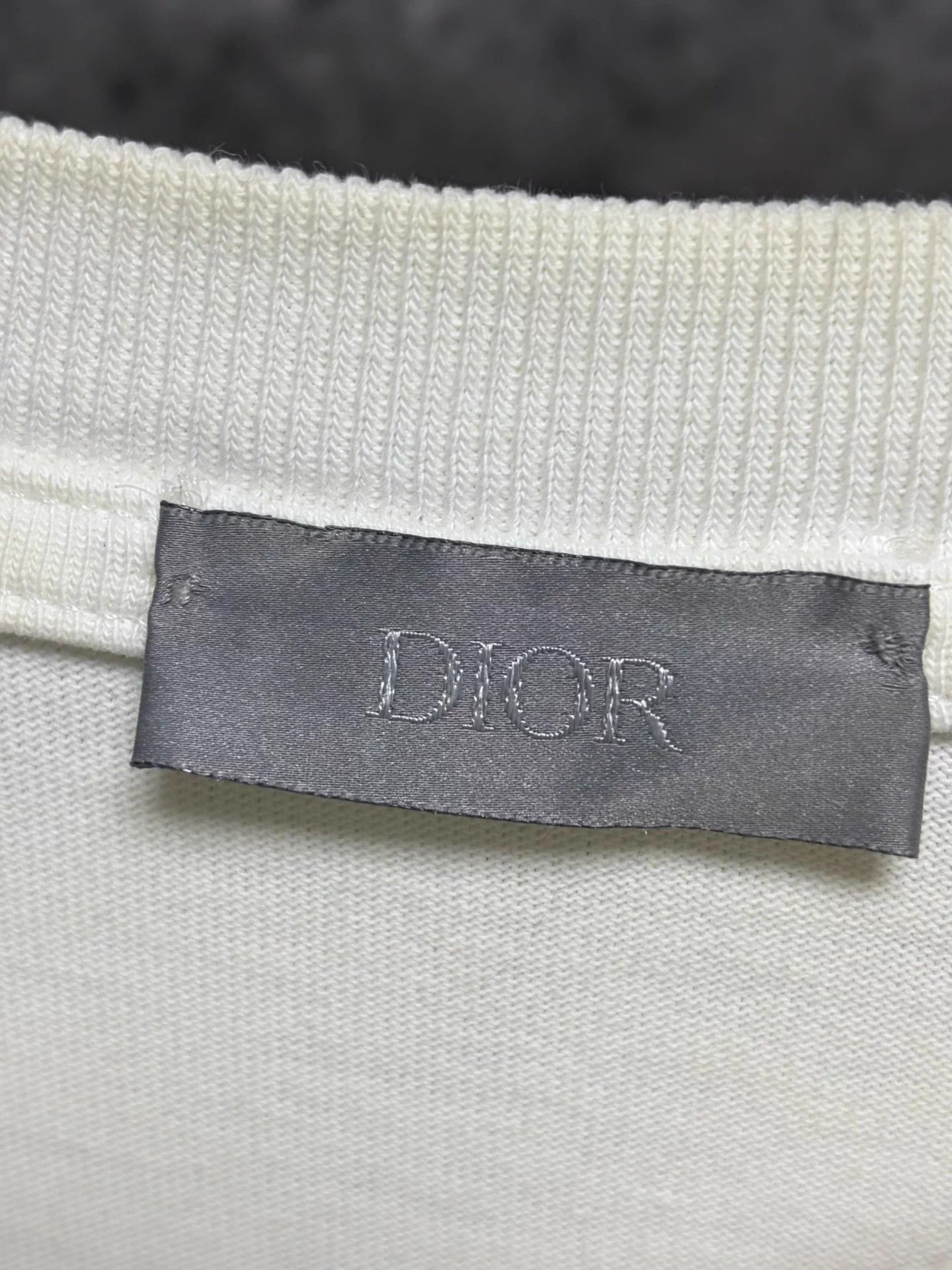 Dior Dior white logo stripe S short sleeve T-shirt Size US S / EU 44-46 / 1 - 3 Thumbnail