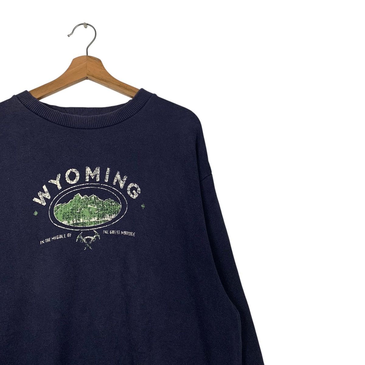 Uniqlo Wyoming Crewneck Sweatshirt Size US XL / EU 56 / 4 - 5 Thumbnail