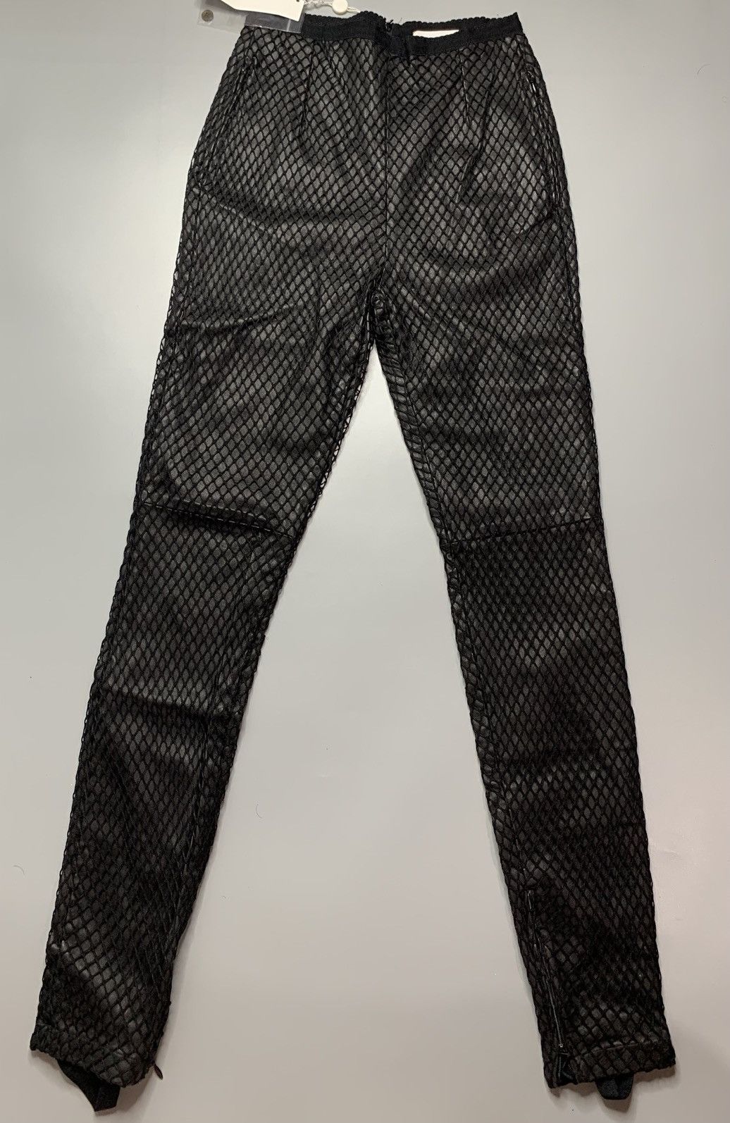 Maison Margiela Maison Margiela A/W 11 Fish Net Leather Trousers Size 27" / US 4 / IT 40 - 2 Thumbnail