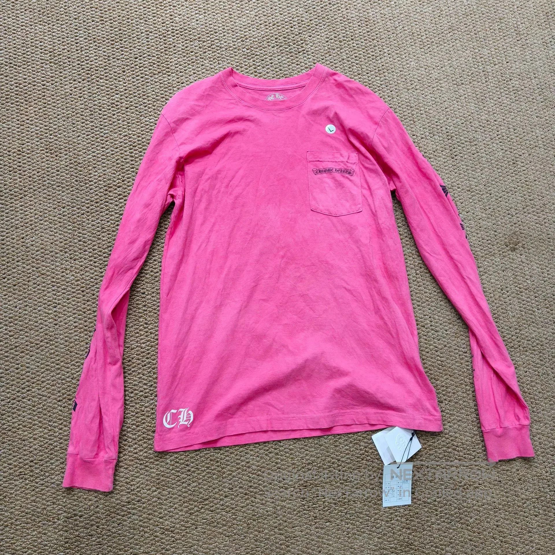 Chrome Hearts Chrome Hearts Limited Pink Long Sleeve. Size US L / EU 52-54 / 3 - 1 Thumbnail