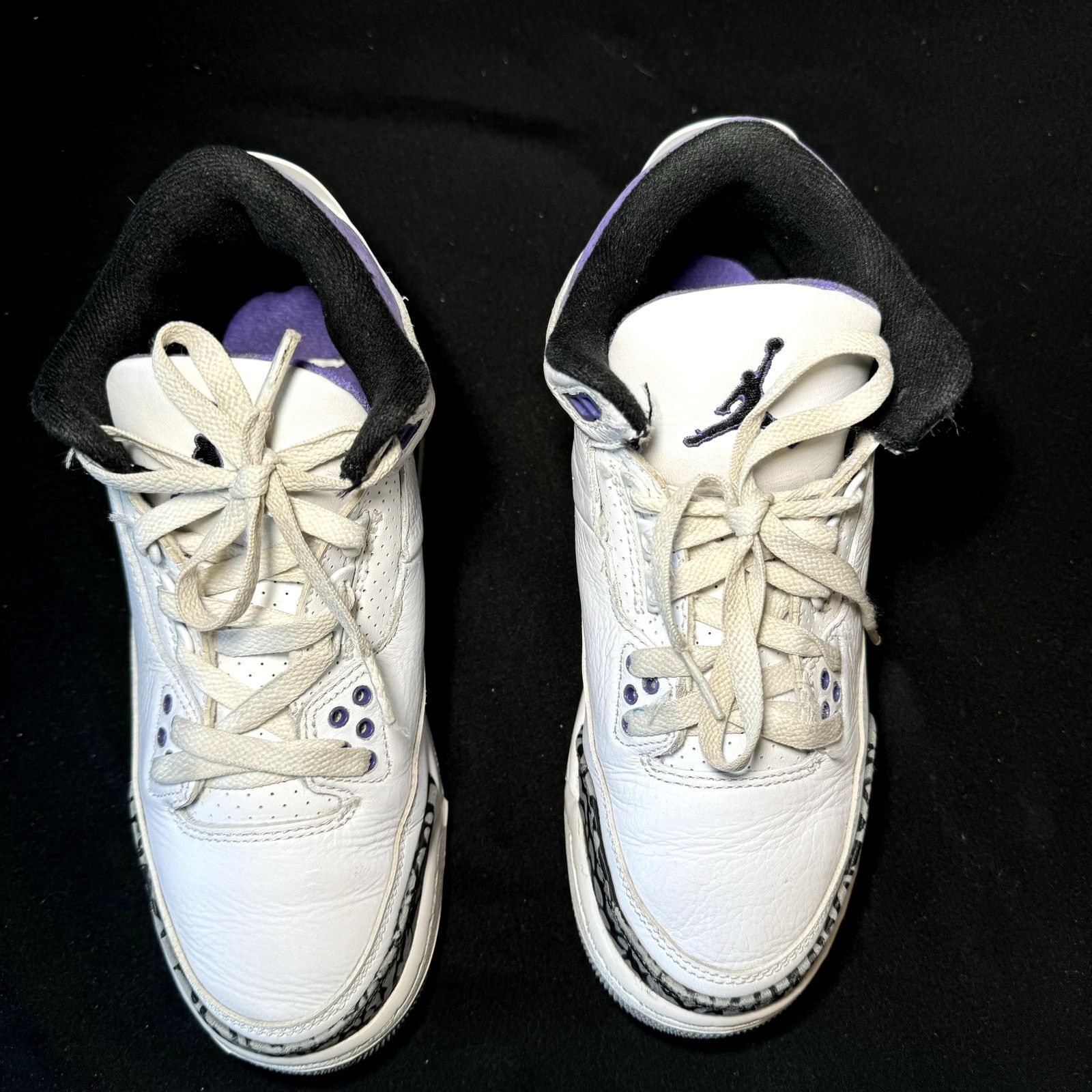 Jordan Brand × Nike Size 5 - Nike Air Jordan 3 Retro GS Dark Iris Men's Shoes Size US 5 / EU 37 - 4 Thumbnail