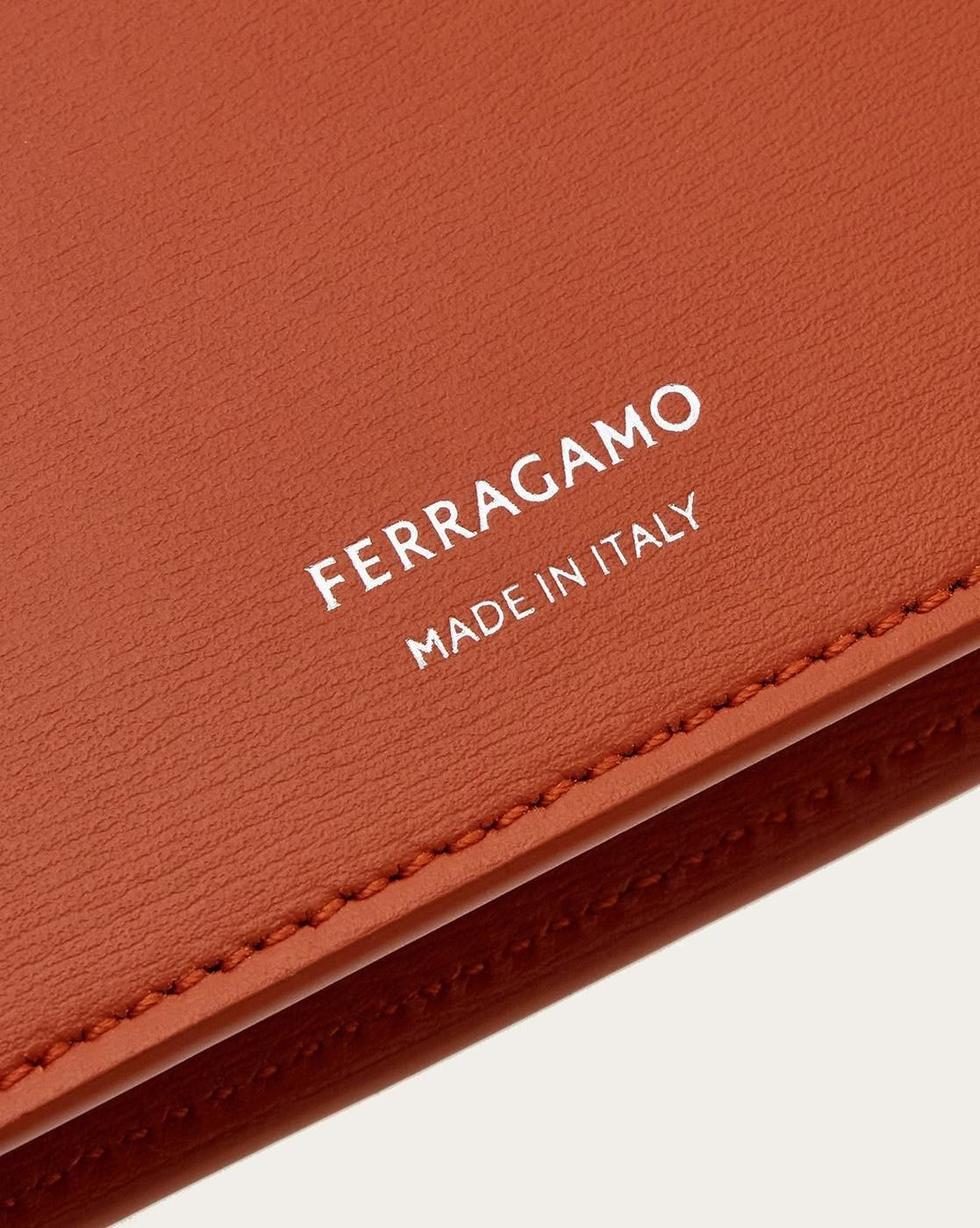 Salvatore Ferragamo o1s1rm0924 Size: OS / Classic Billfold Wallet in Orange Size ONE SIZE - 5 Thumbnail